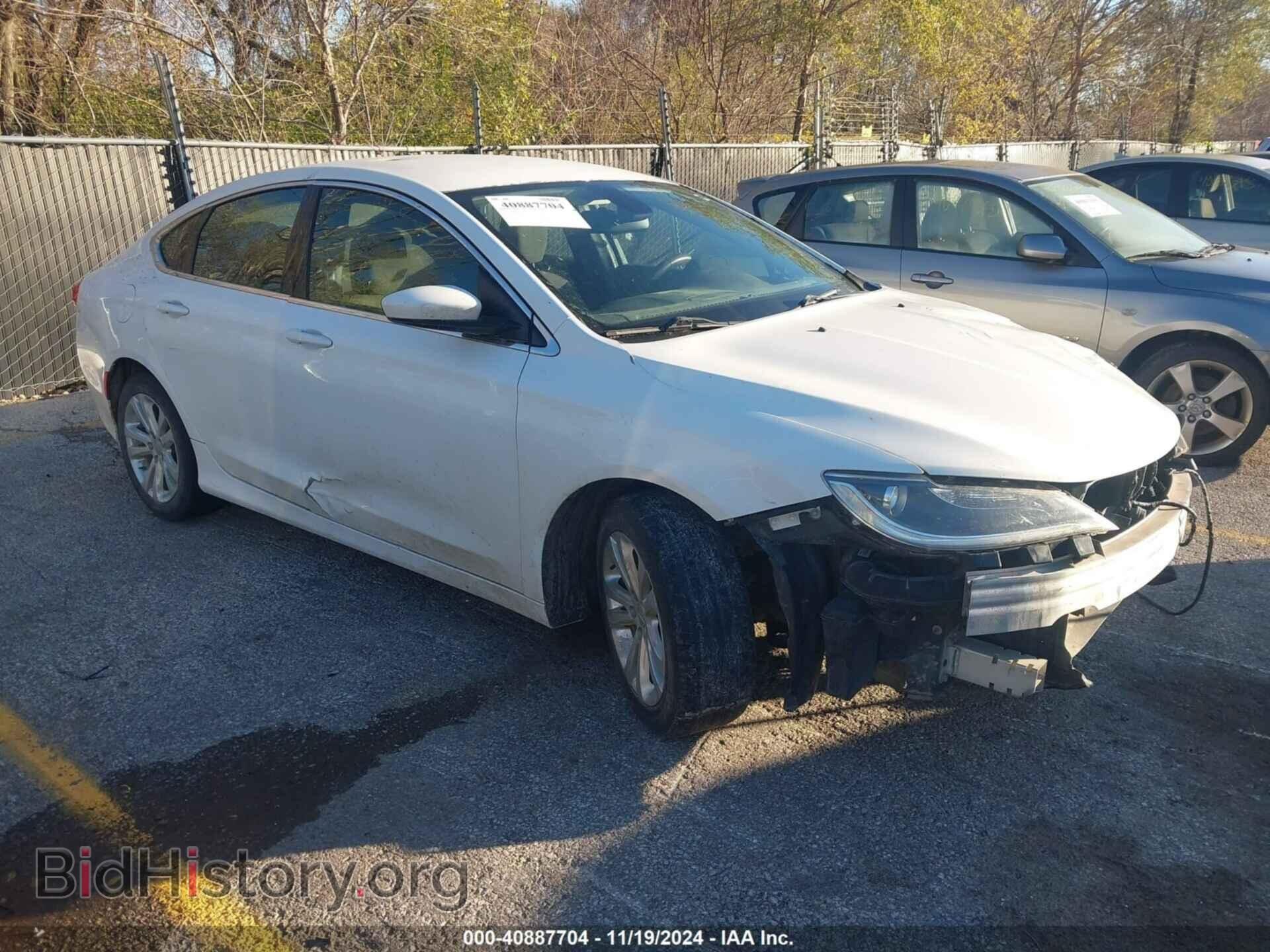Photo 1C3CCCAB8FN650264 - CHRYSLER 200 2015