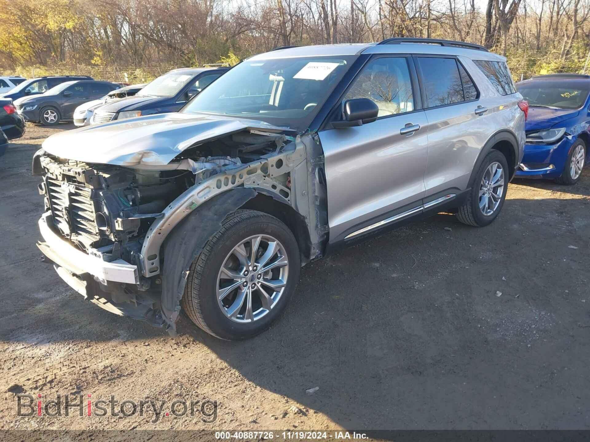2022 FORD EXPLORER - VIN: 1FMSK8DH8NGA12036 - Фото 2