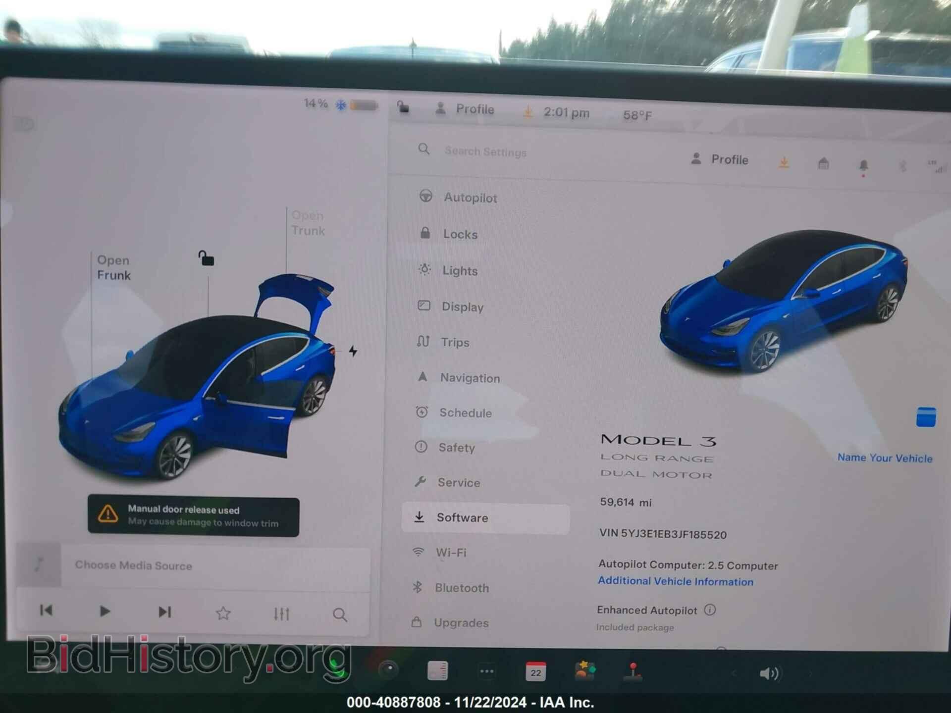 2018 TESLA MODEL 3 - VIN: 5YJ3E1EB3JF185520 - Photo 7