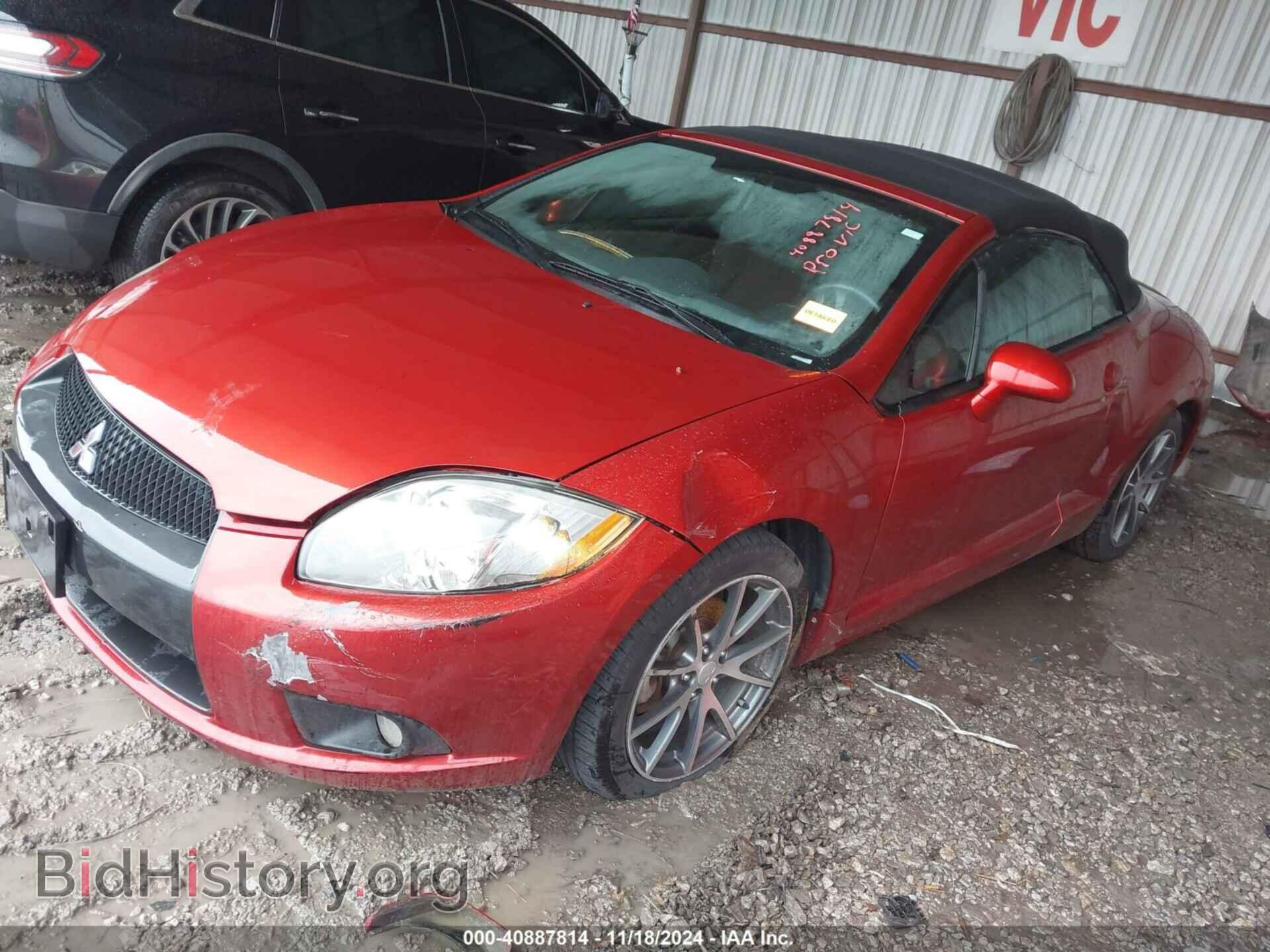 2012 MITSUBISHI ECLIPSE SPYDER - VIN: 4A37L2EF6CE003004 - Фото 2