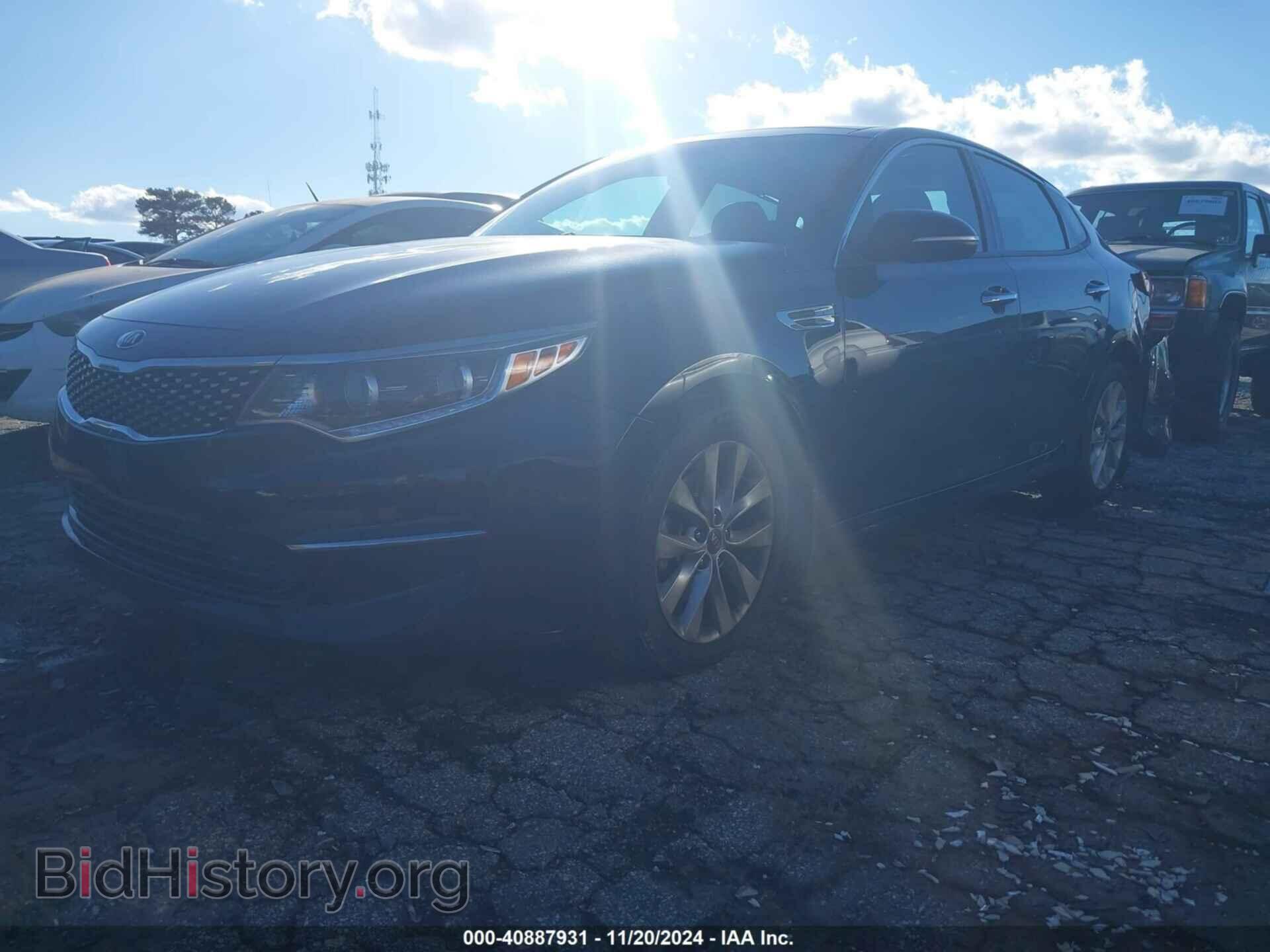 2016 KIA OPTIMA - VIN: 5XXGU4L33GG117578 - Фото 2