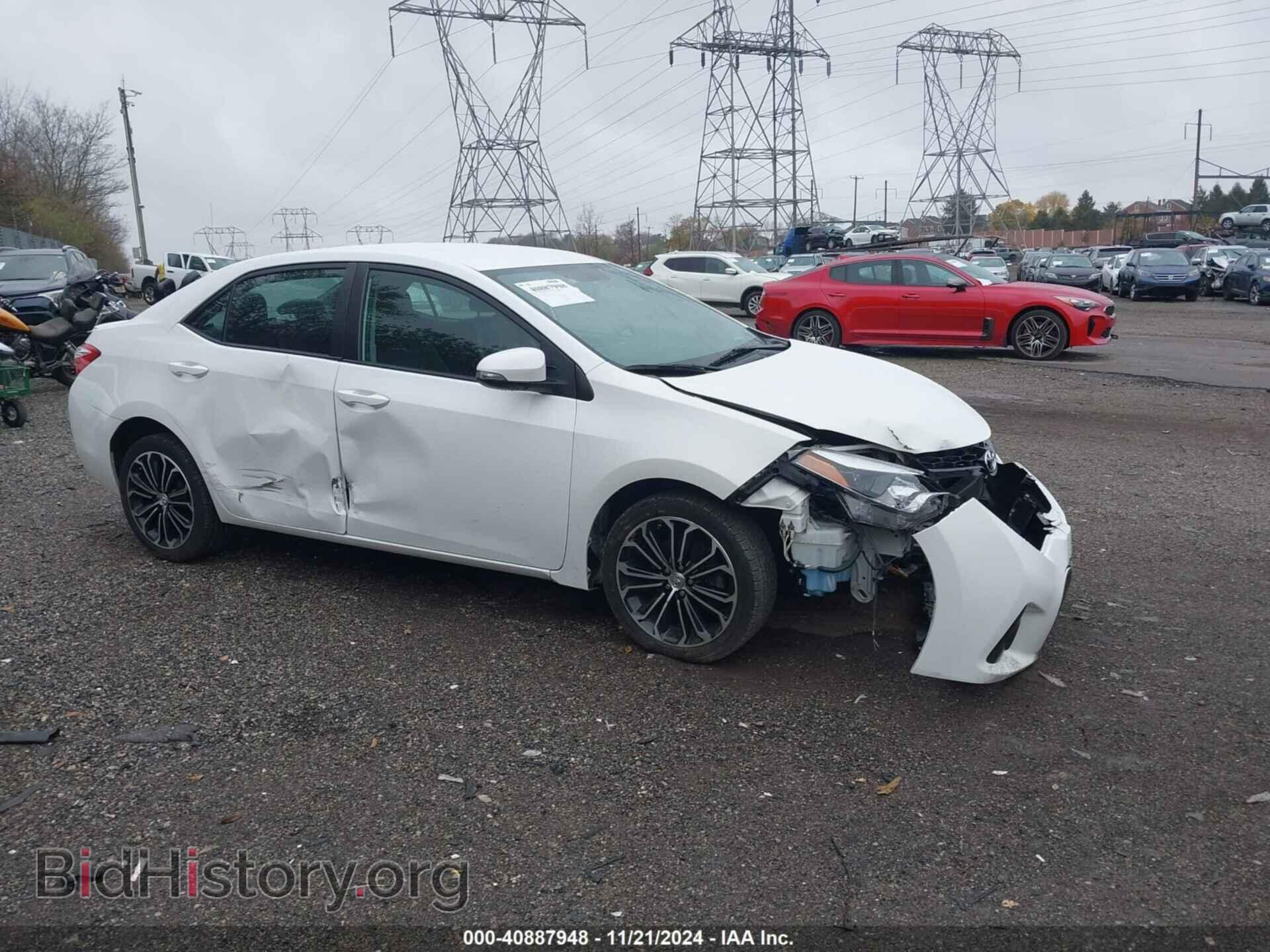 Фотография 2T1BURHE6GC535528 - TOYOTA COROLLA 2016
