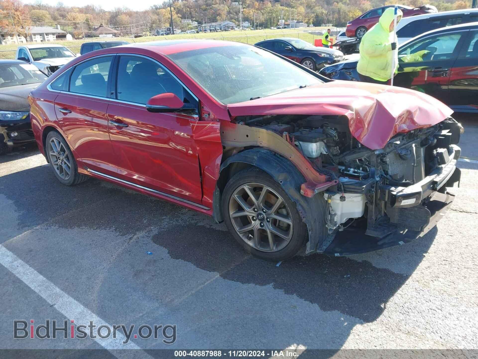 Photo 5NPE34AB9JH694891 - HYUNDAI SONATA 2018