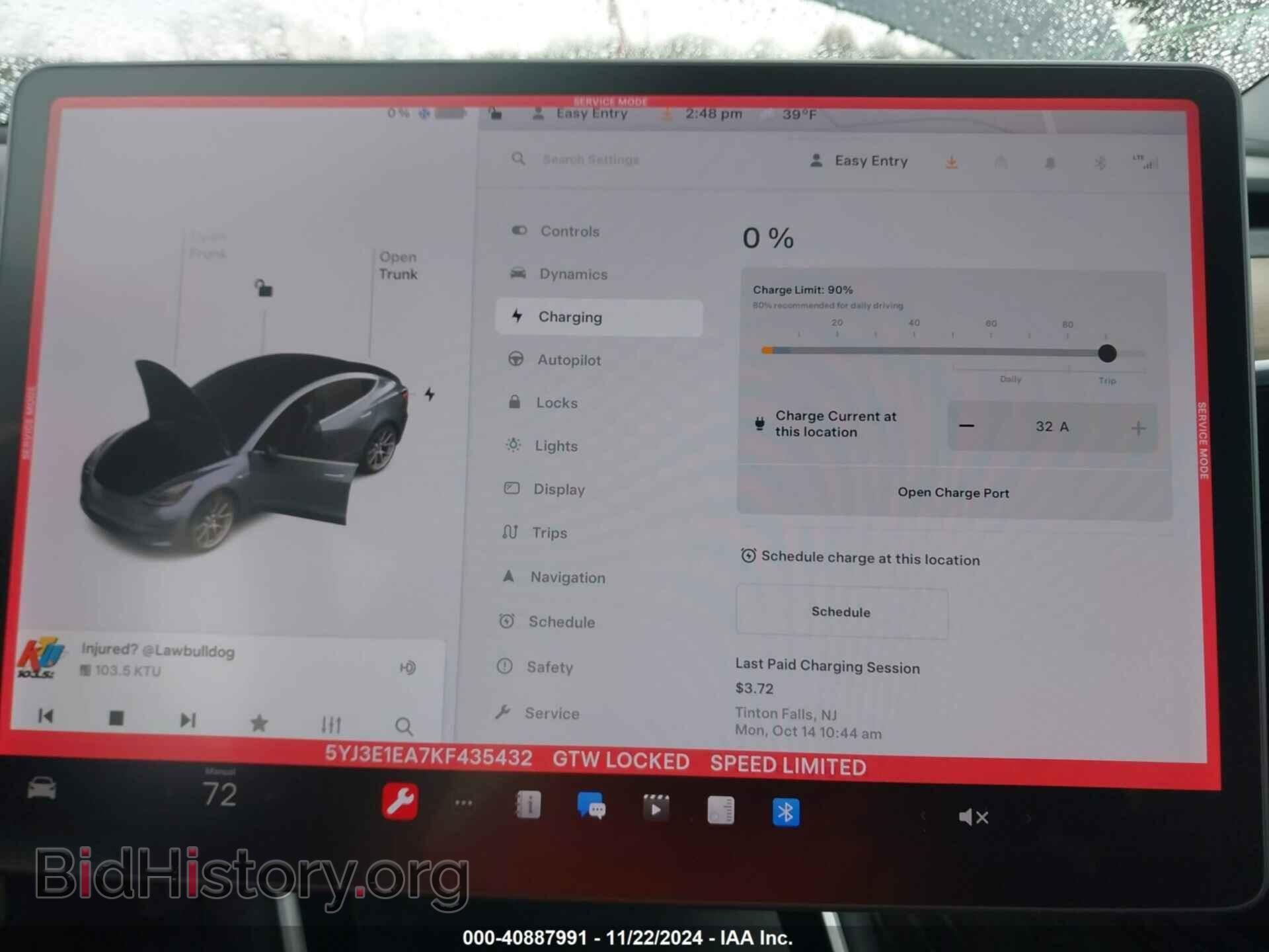 2019 TESLA MODEL 3 - VIN: 5YJ3E1EA7KF435432 - Photo 17
