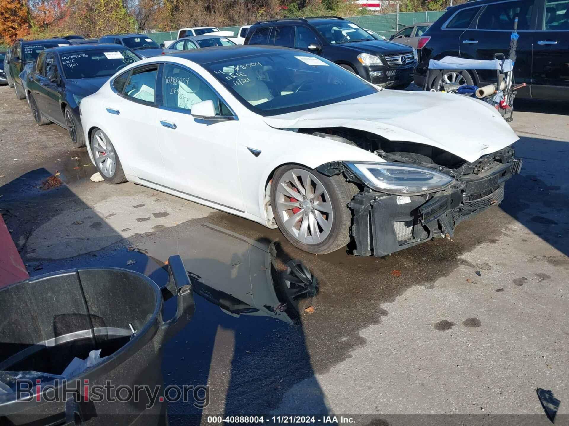 Photo 5YJSA1E43LF355354 - TESLA MODEL S 2020