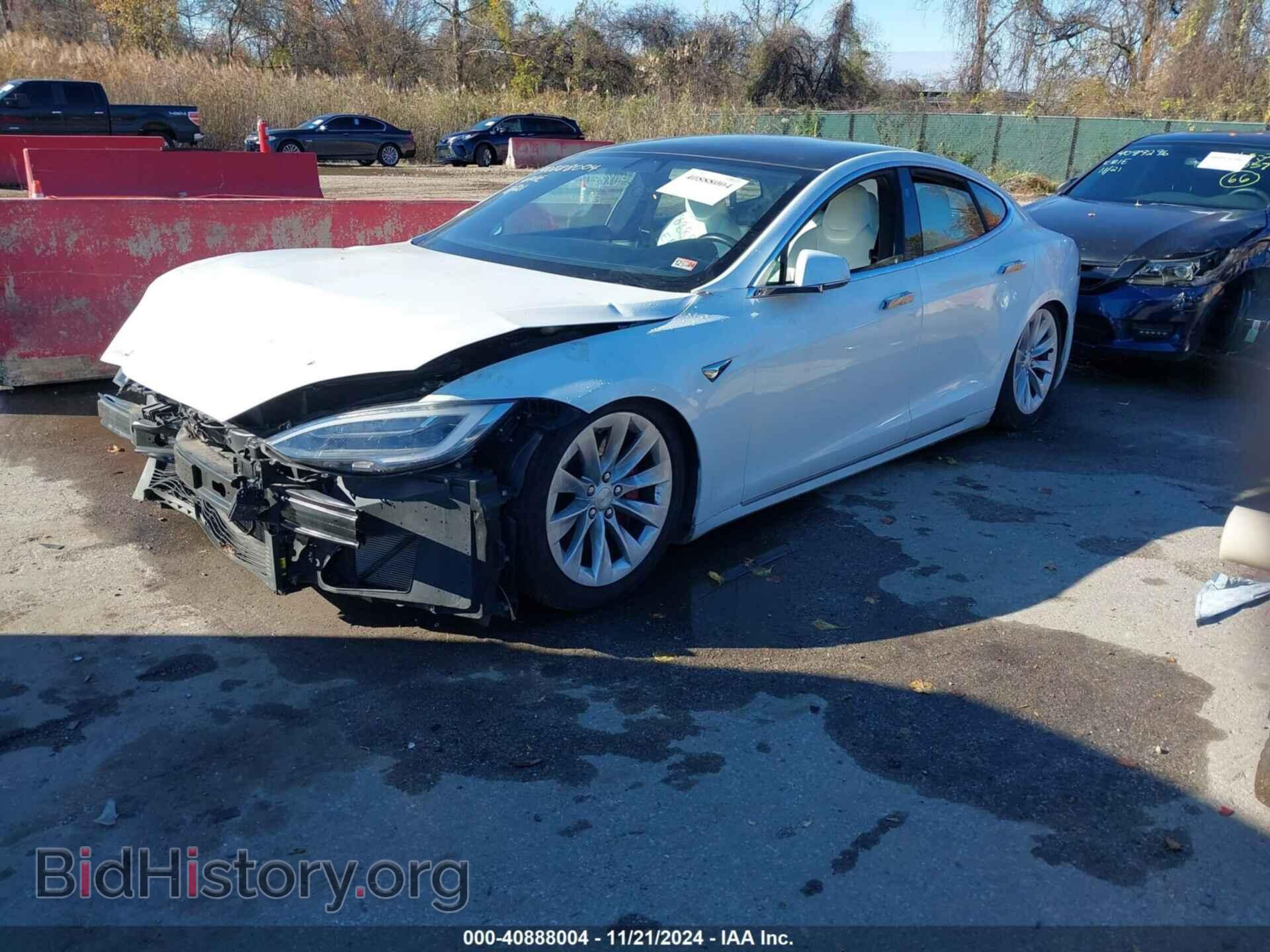 2020 TESLA MODEL S - VIN: 5YJSA1E43LF355354 - Фото 2