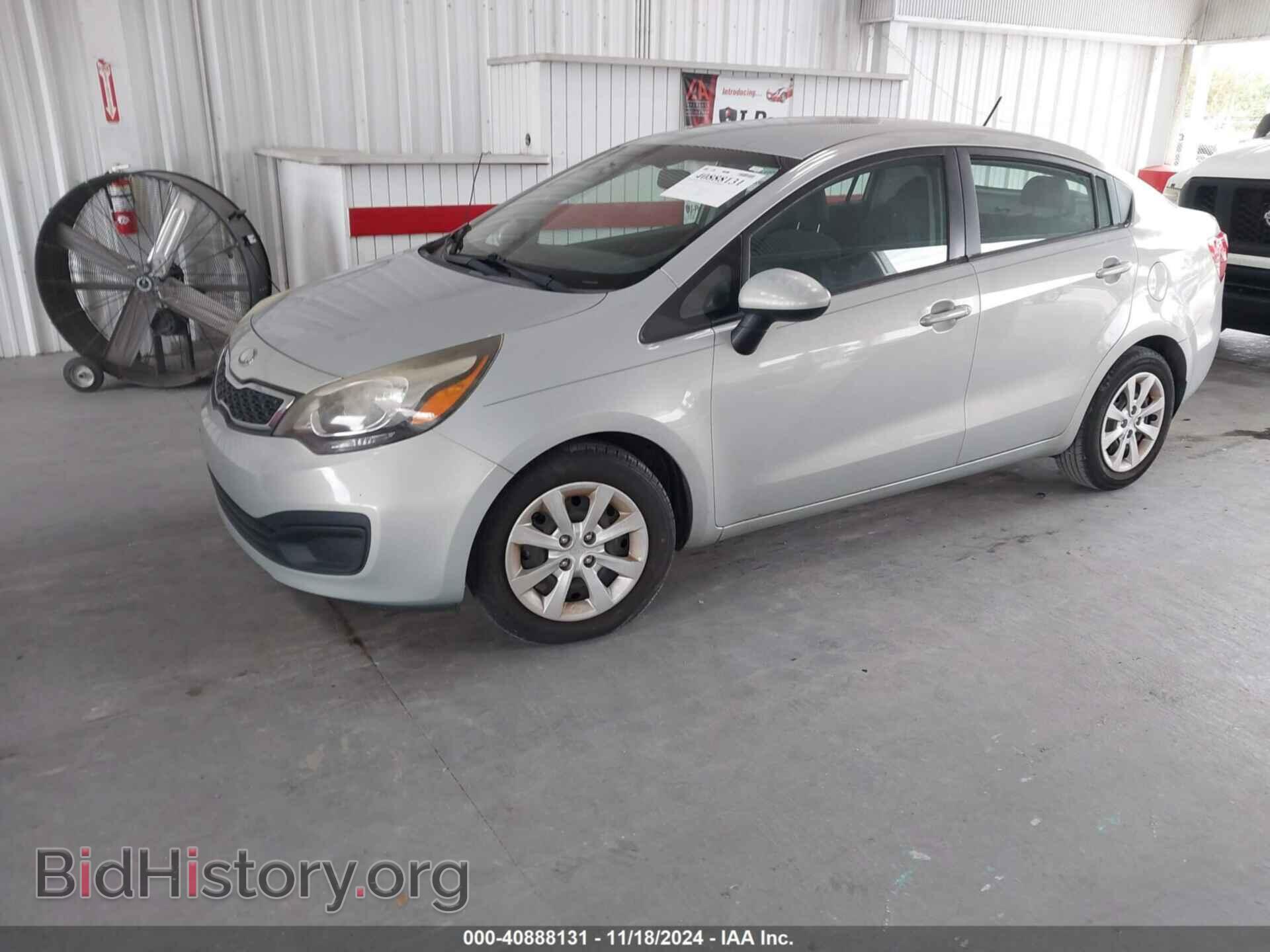 2013 KIA RIO - VIN: KNADN4A37D6211277 - Фото 2