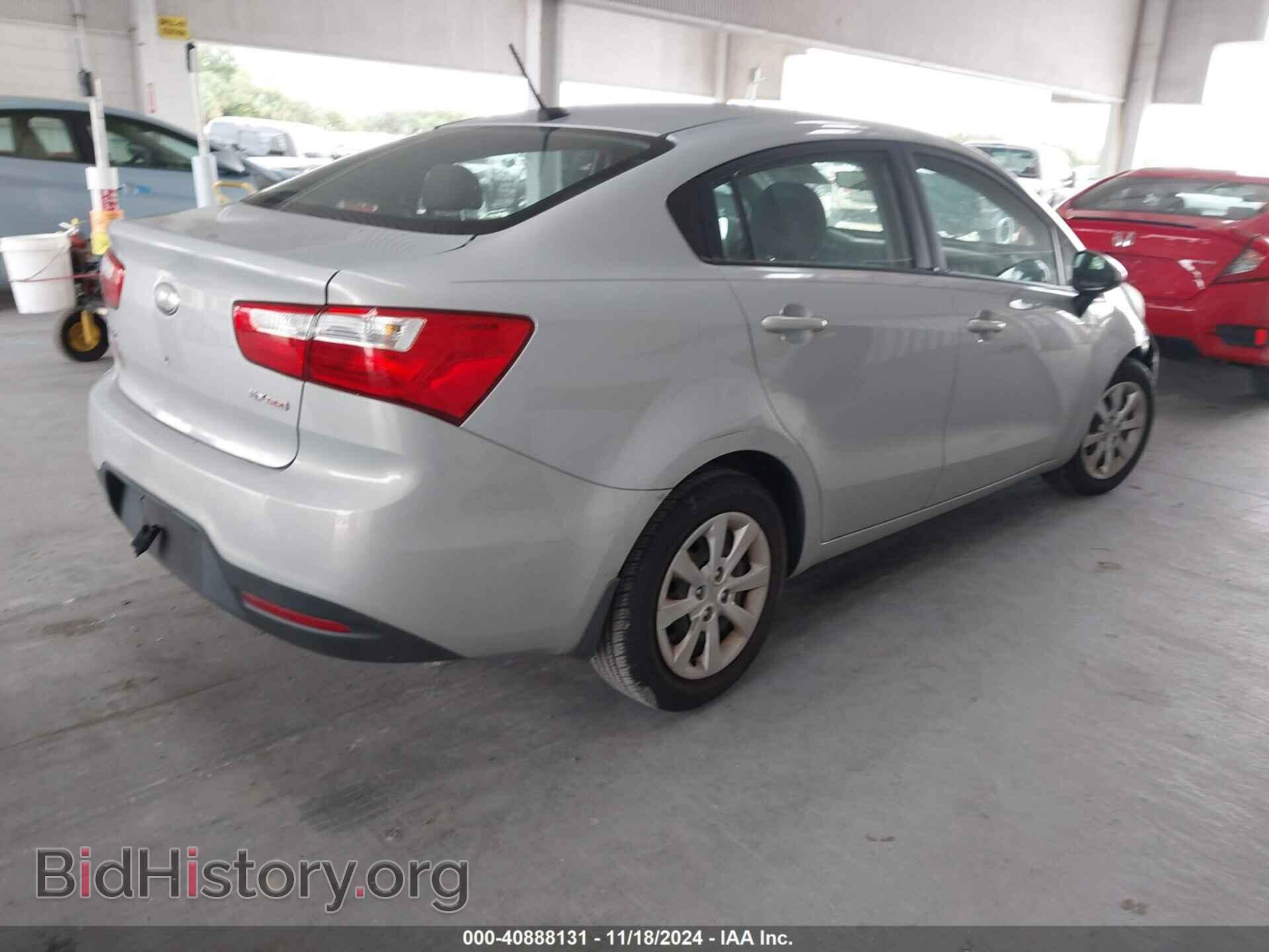 2013 KIA RIO - VIN: KNADN4A37D6211277 - Фото 4