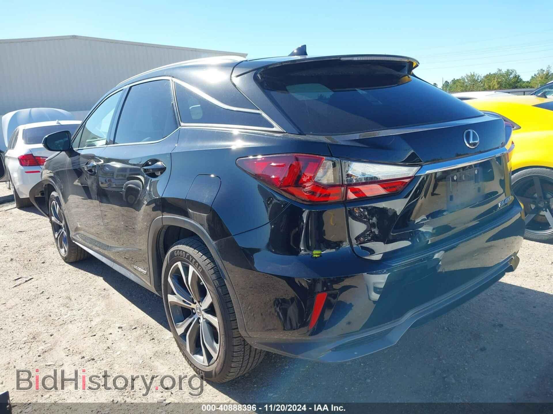 2017 LEXUS RX 450H - VIN: 2T2BGMCA7HC019643 - Фото 3