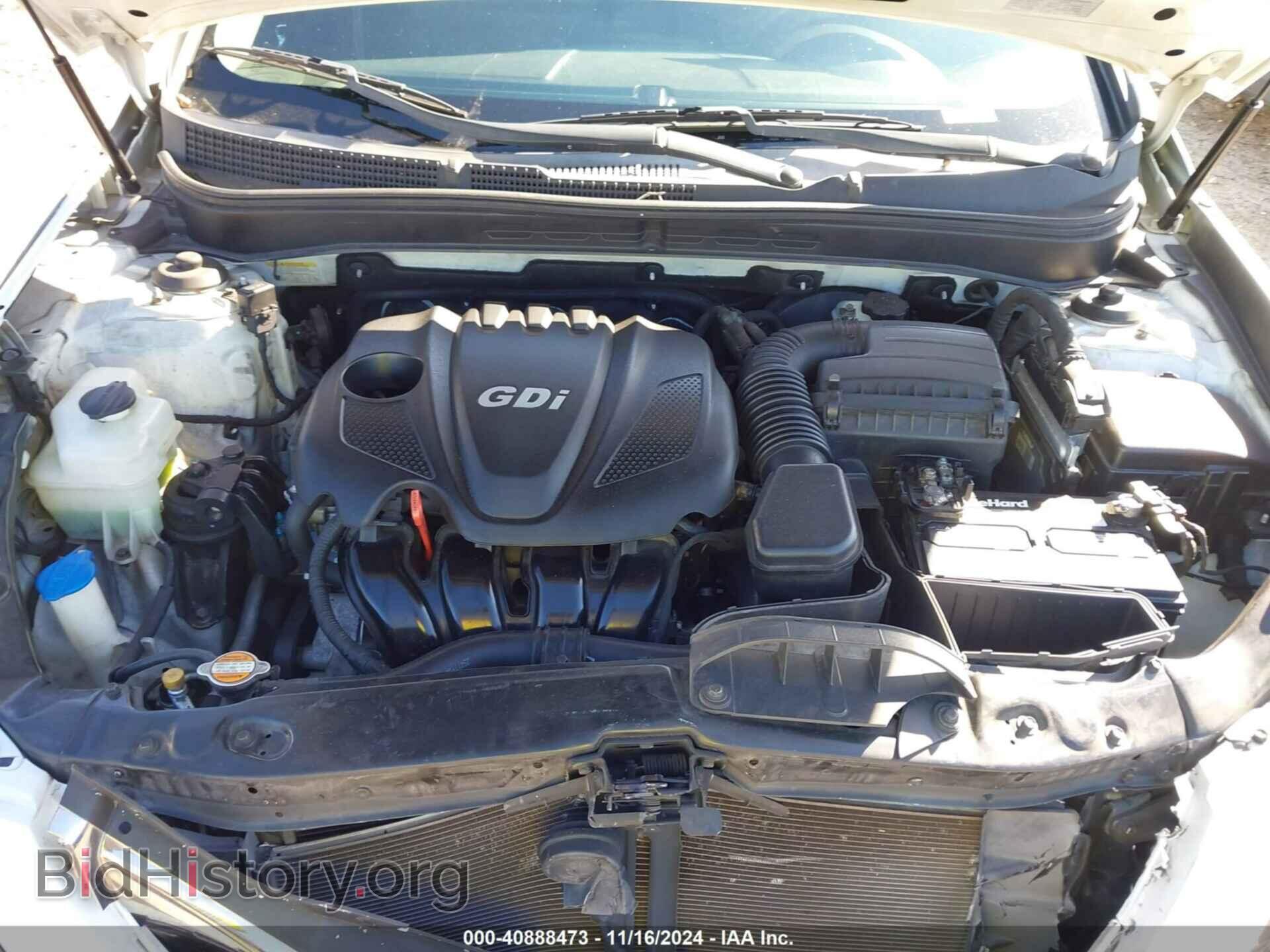 2012 HYUNDAI SONATA - VIN: 5NPEC4AC2CH461916 - Фото 10