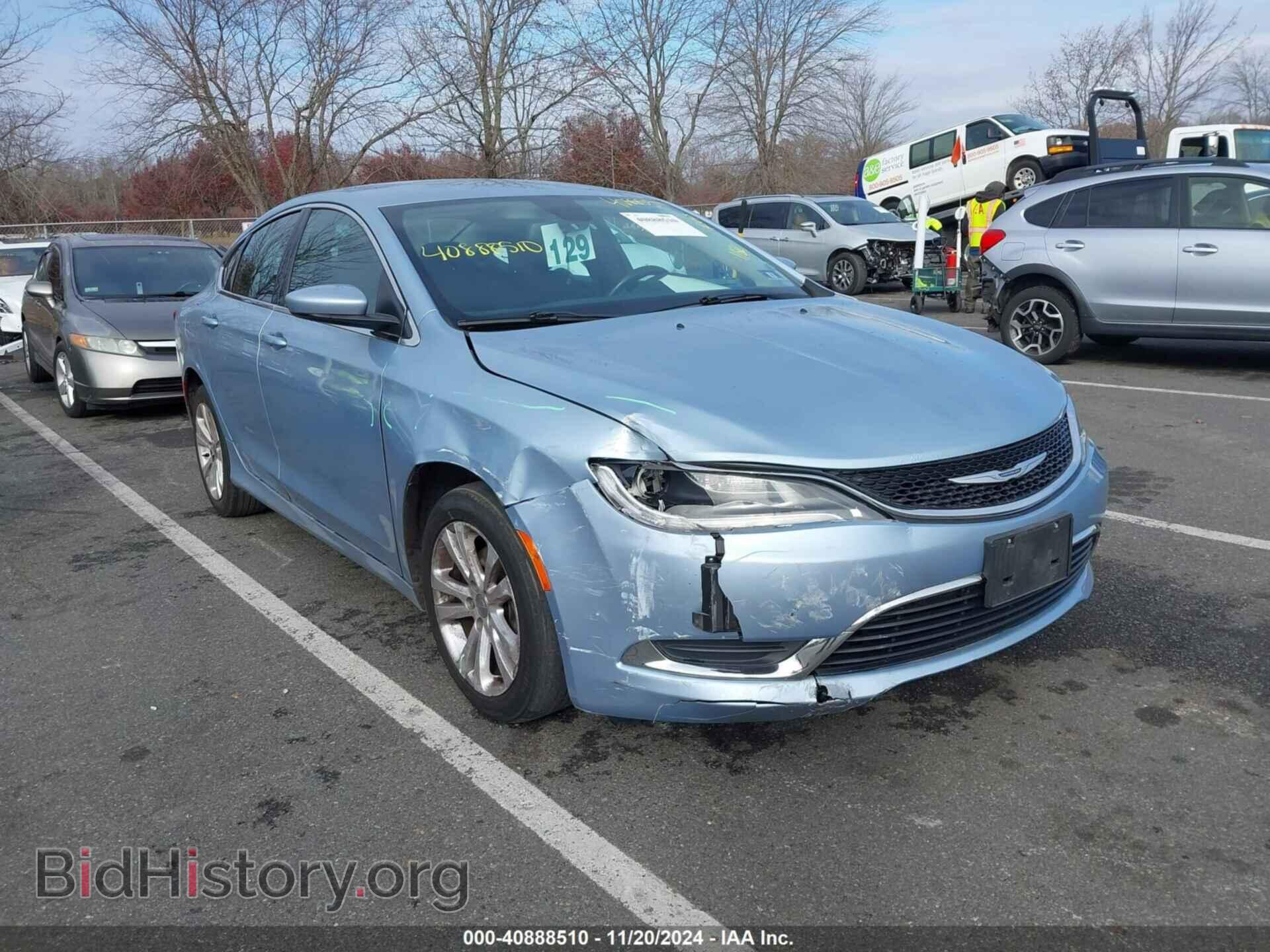 Фотография 1C3CCCAB5FN720058 - CHRYSLER 200 2015