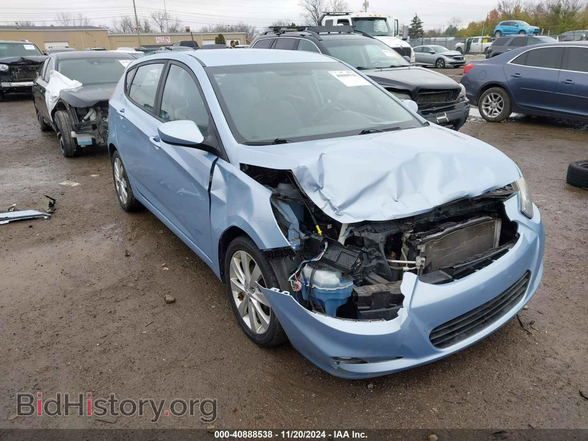 Фотография KMHCU5AE1CU018086 - HYUNDAI ACCENT 2012