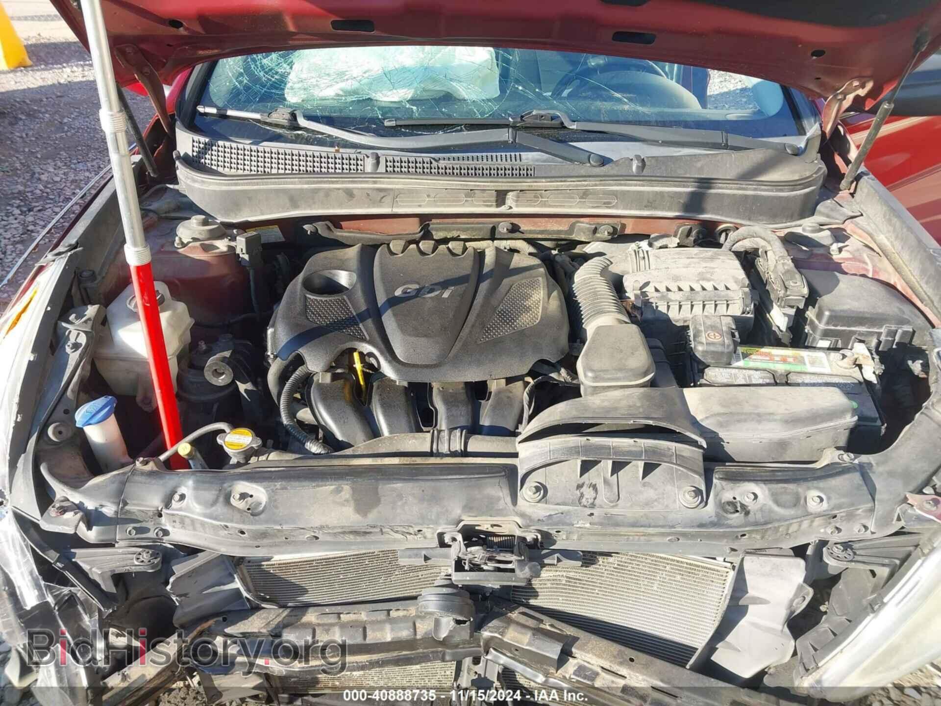 2012 HYUNDAI SONATA - VIN: 5NPEC4AC8CH426801 - Фото 10
