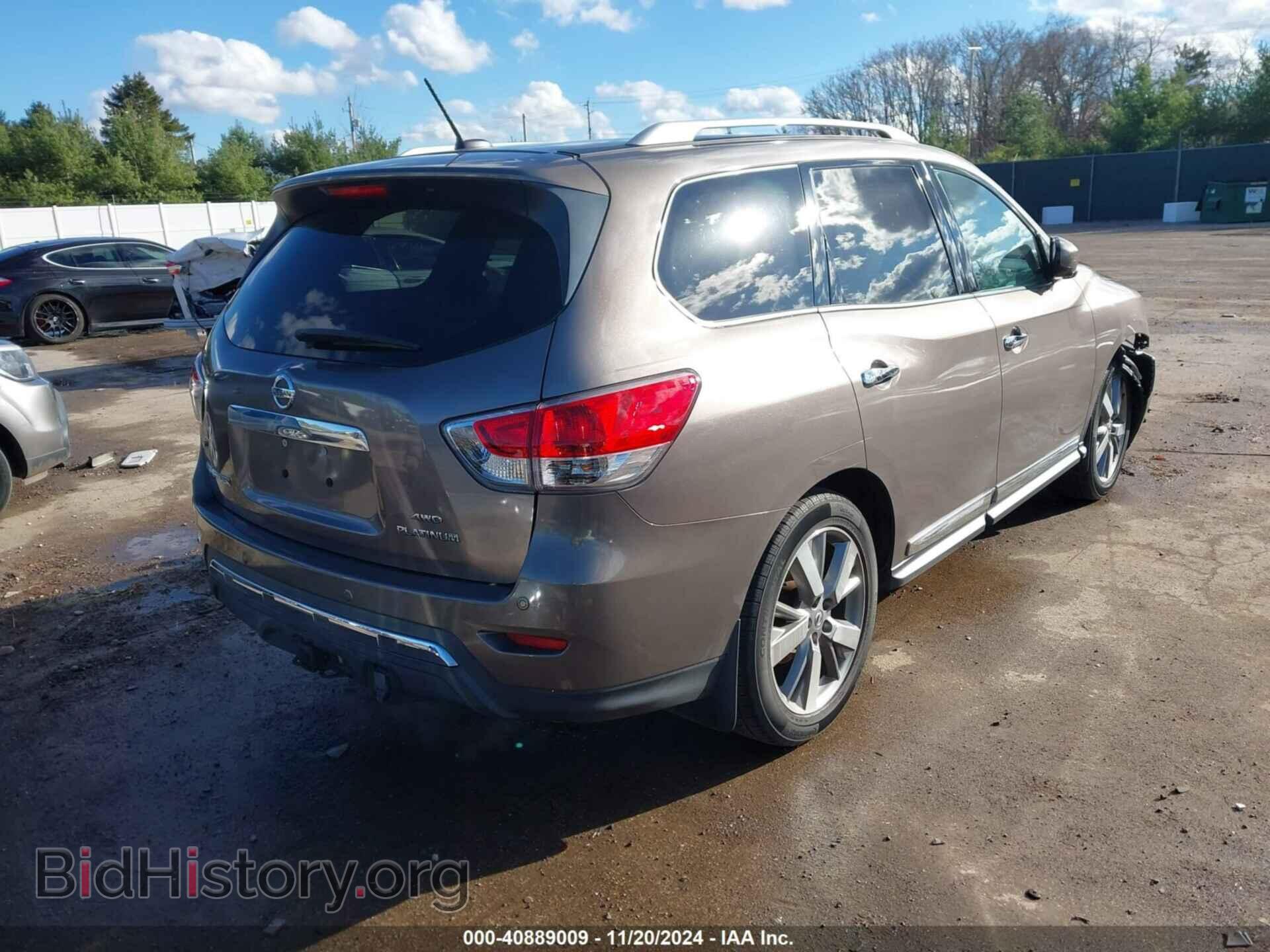 2014 NISSAN PATHFINDER - VIN: 5N1AR2MMXEC610573 - Фото 4