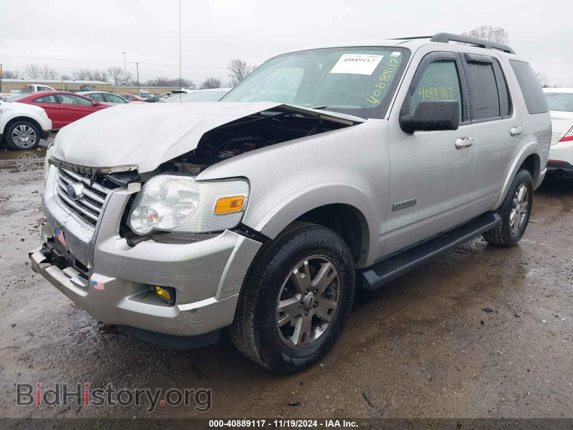 2007 FORD EXPLORER - VIN: 1FMEU73E57UB79127 - Фото 2