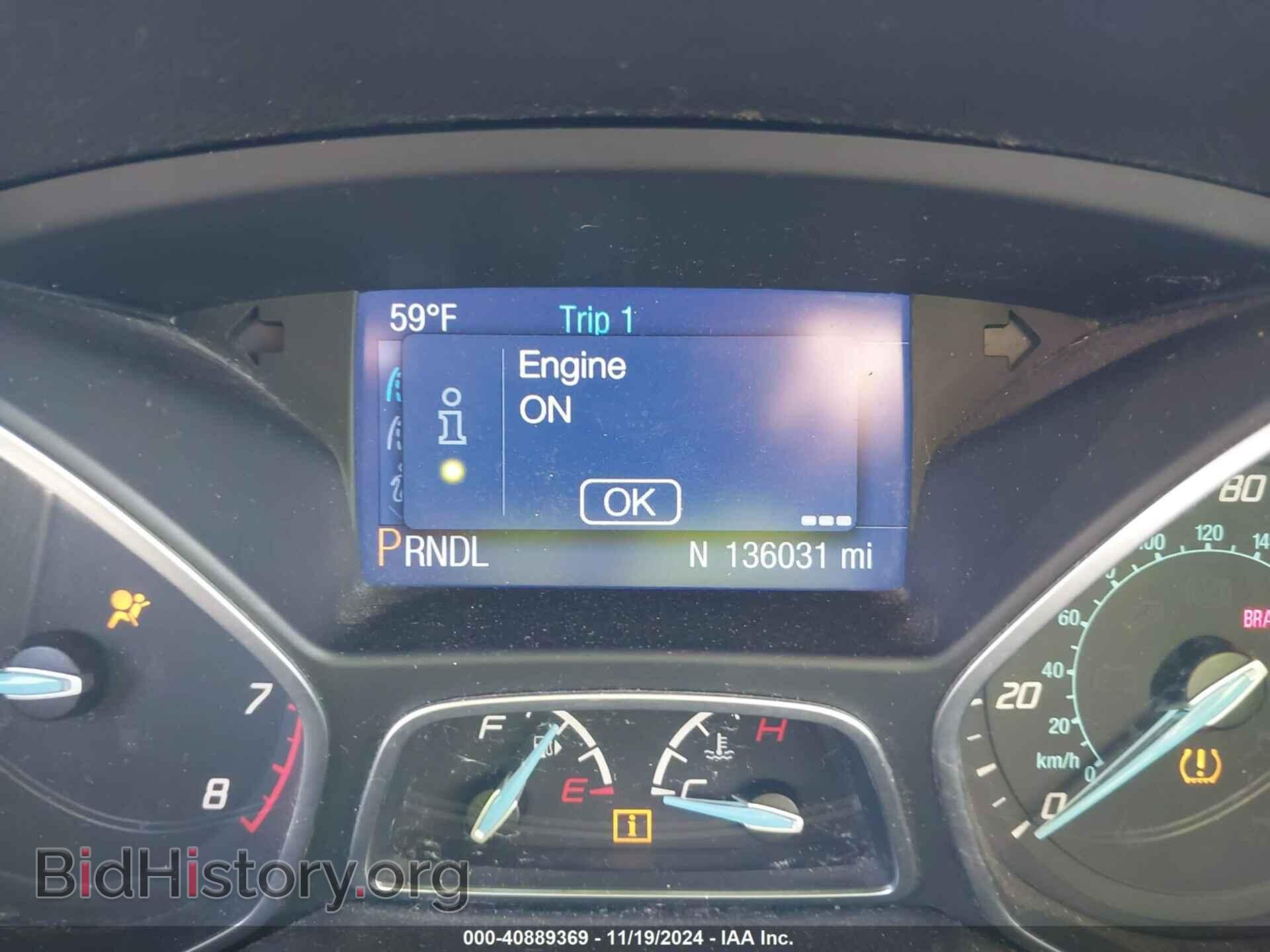 2014 FORD FOCUS - VIN: 1FADP3F28EL240903 - Фото 7
