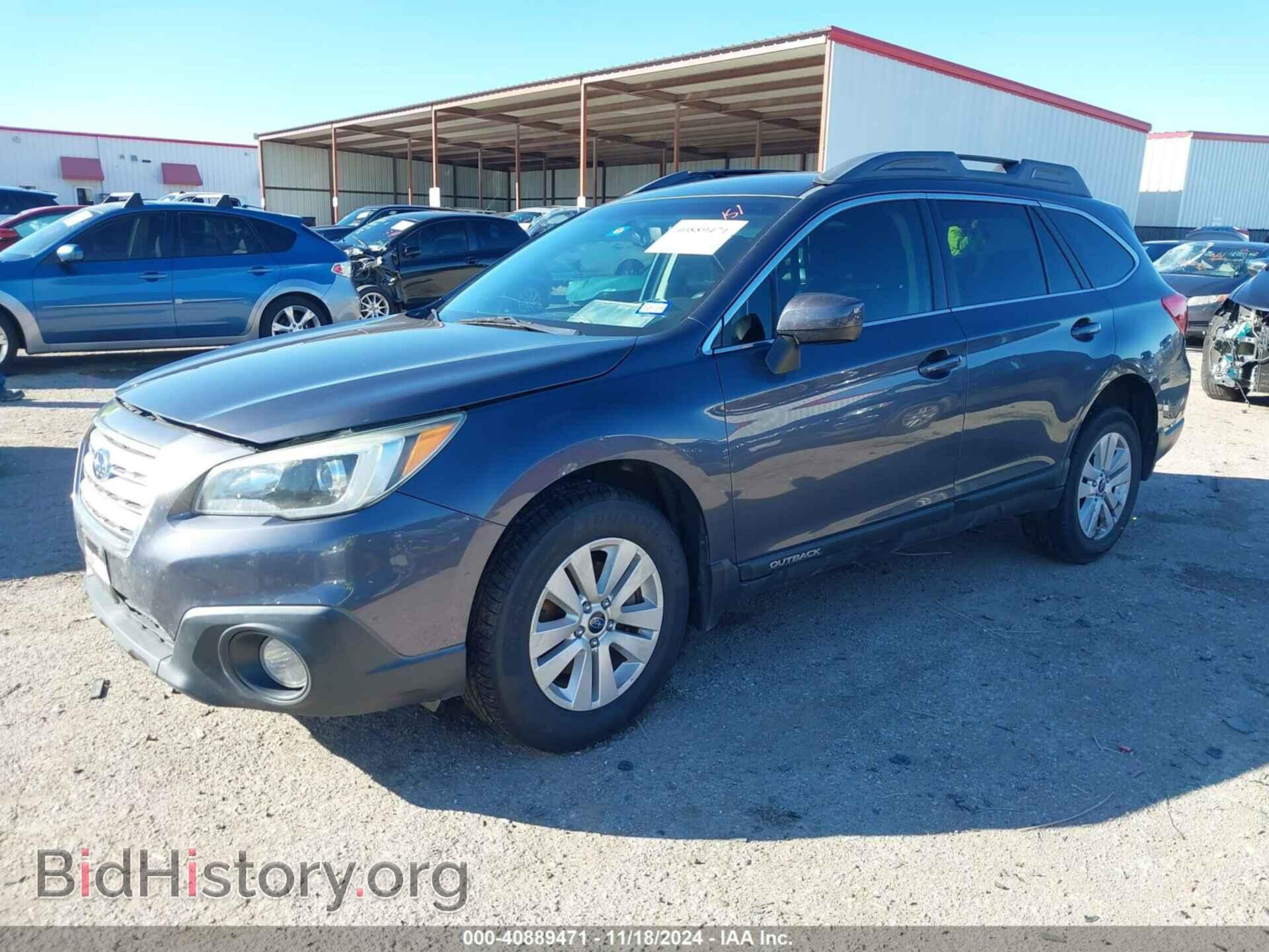 2015 SUBARU OUTBACK - VIN: 4S4BSBCC2F3205102 - Фото 2