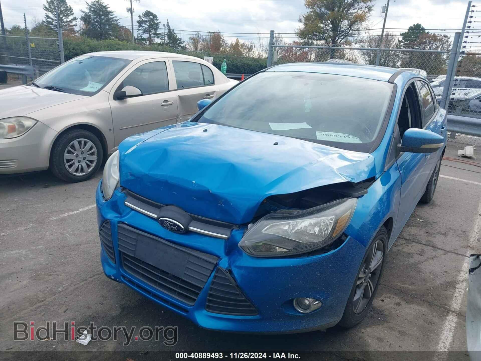 2014 FORD FOCUS - VIN: 1FADP3F29EL404921 - Фото 2