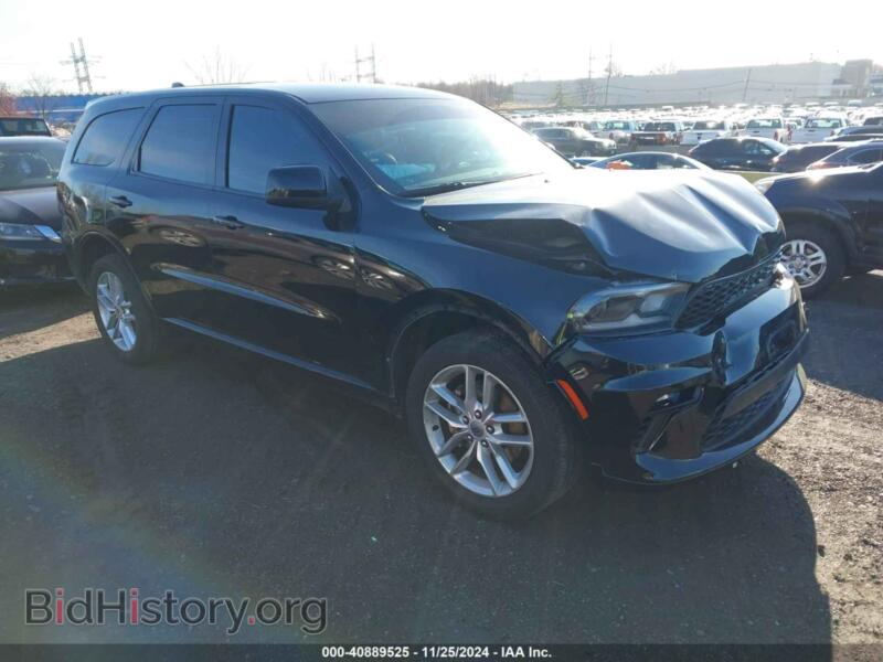 2022 Dodge DURANGO GT AWD (VIN 1C4RDJDG8NC188362) — photo 1 of 20, IAAI, damage: front end