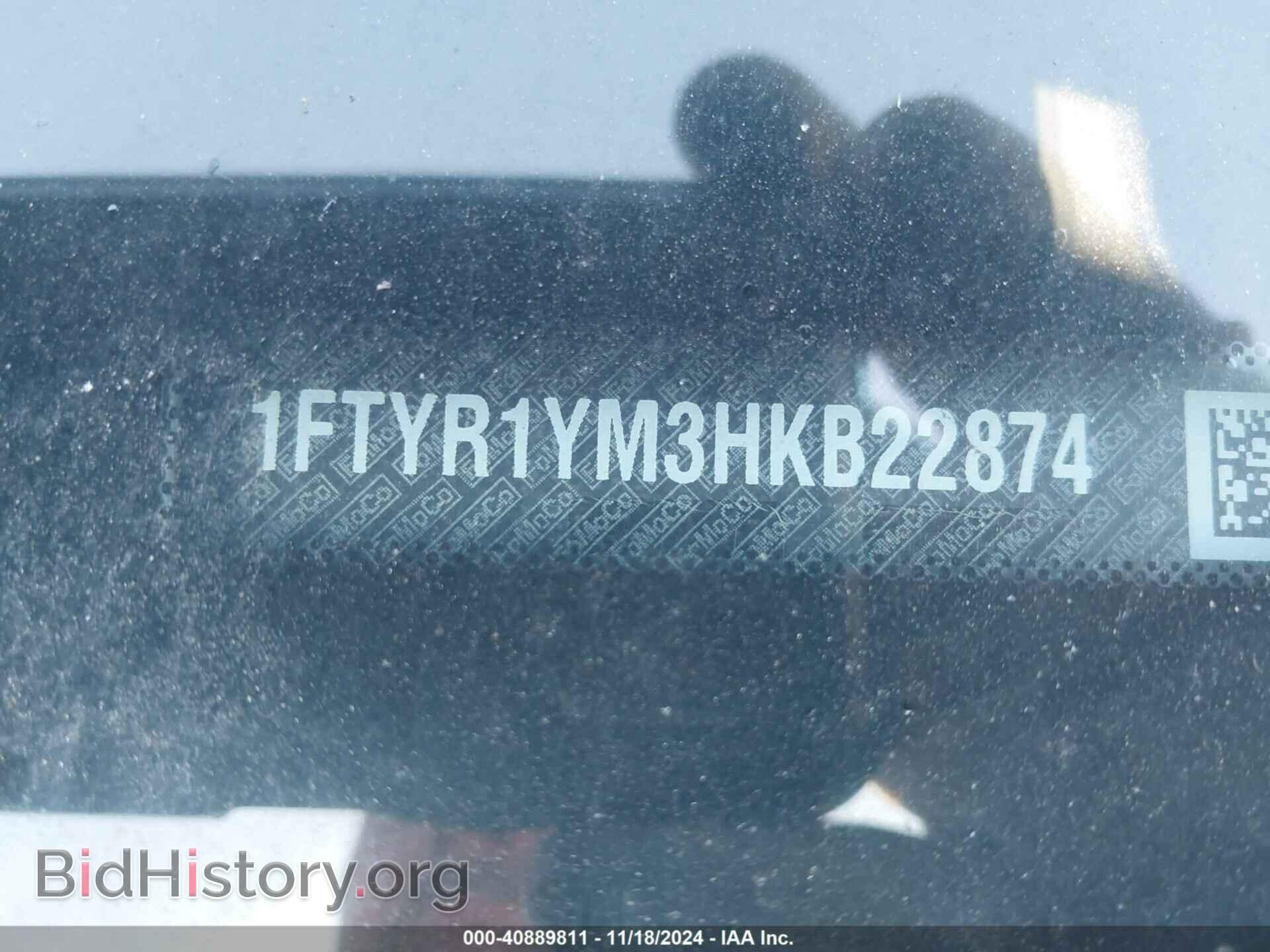 2017 FORD TRANSIT-250 - VIN: 1FTYR1YM3HKB22874 - Фото 4