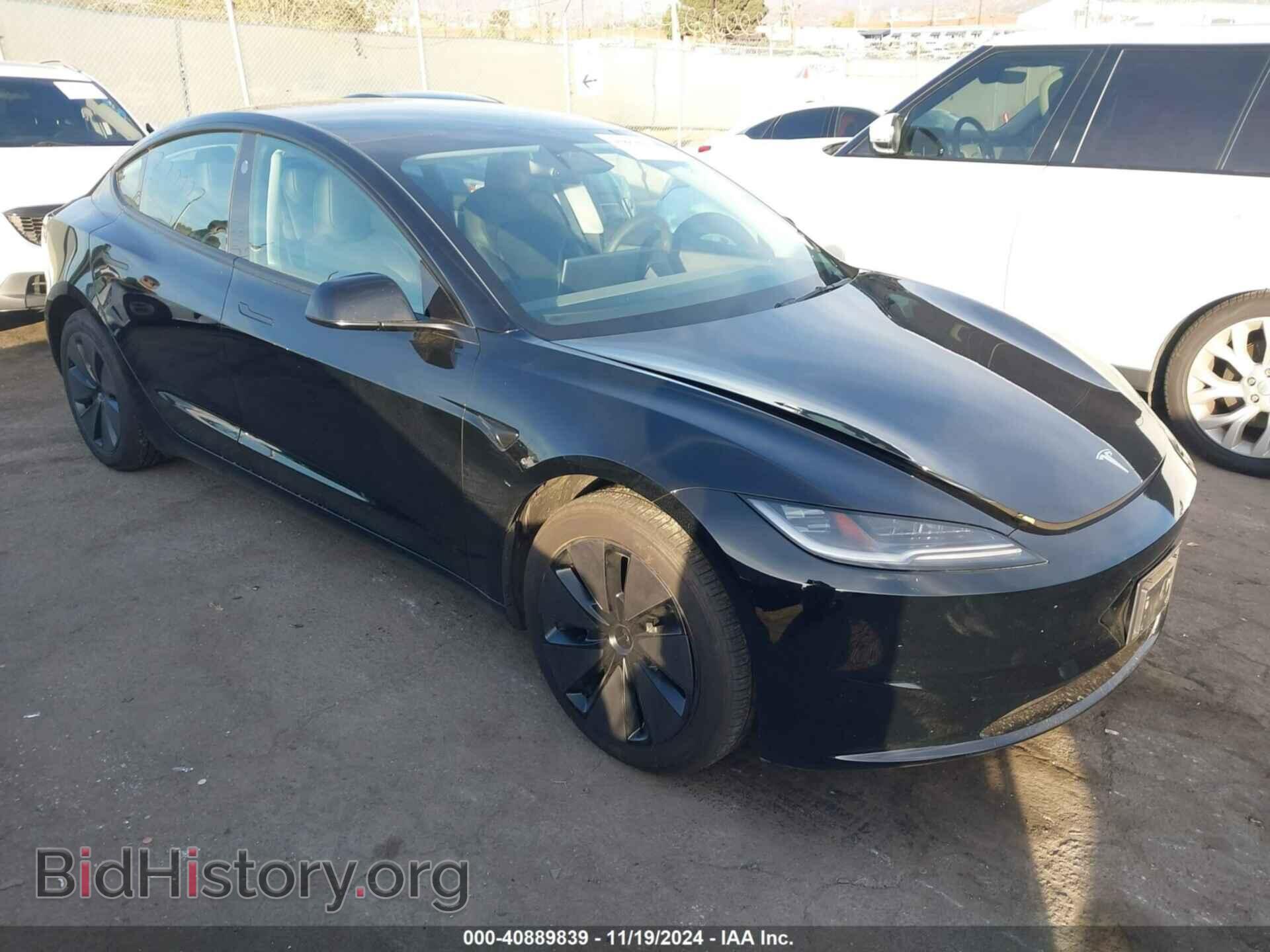 Photo 5YJ3E1EA4RF747945 - TESLA MODEL 3 2024