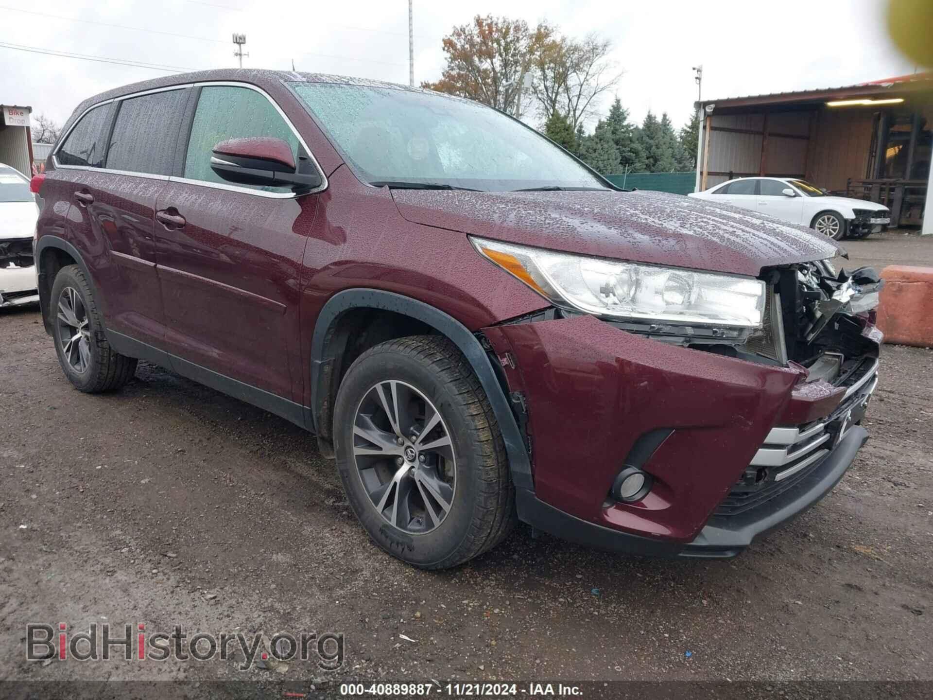 Photo 5TDBZRFH7KS724686 - TOYOTA HIGHLANDER 2019