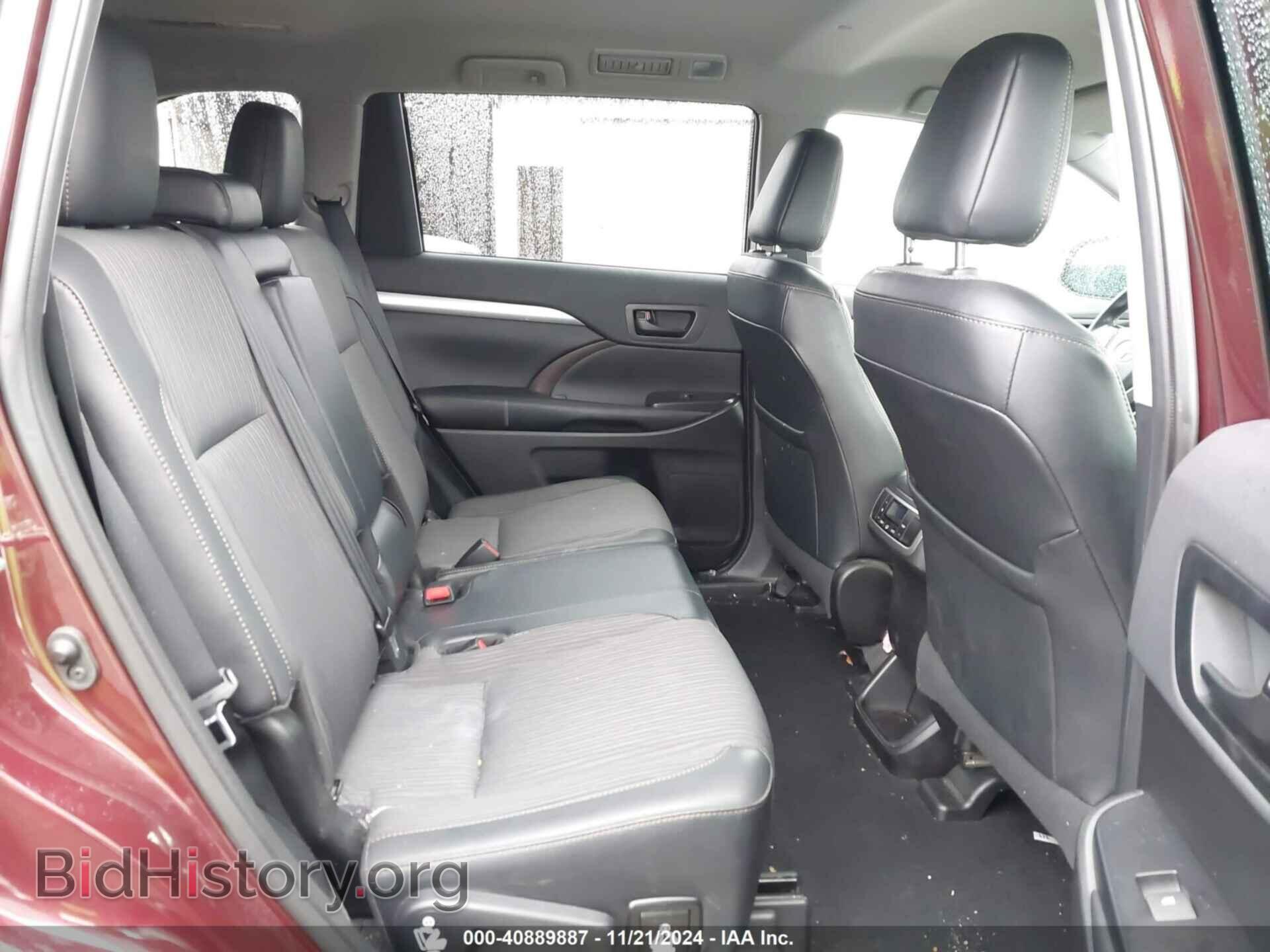 2019 TOYOTA HIGHLANDER - VIN: 5TDBZRFH7KS724686 - Фото 8
