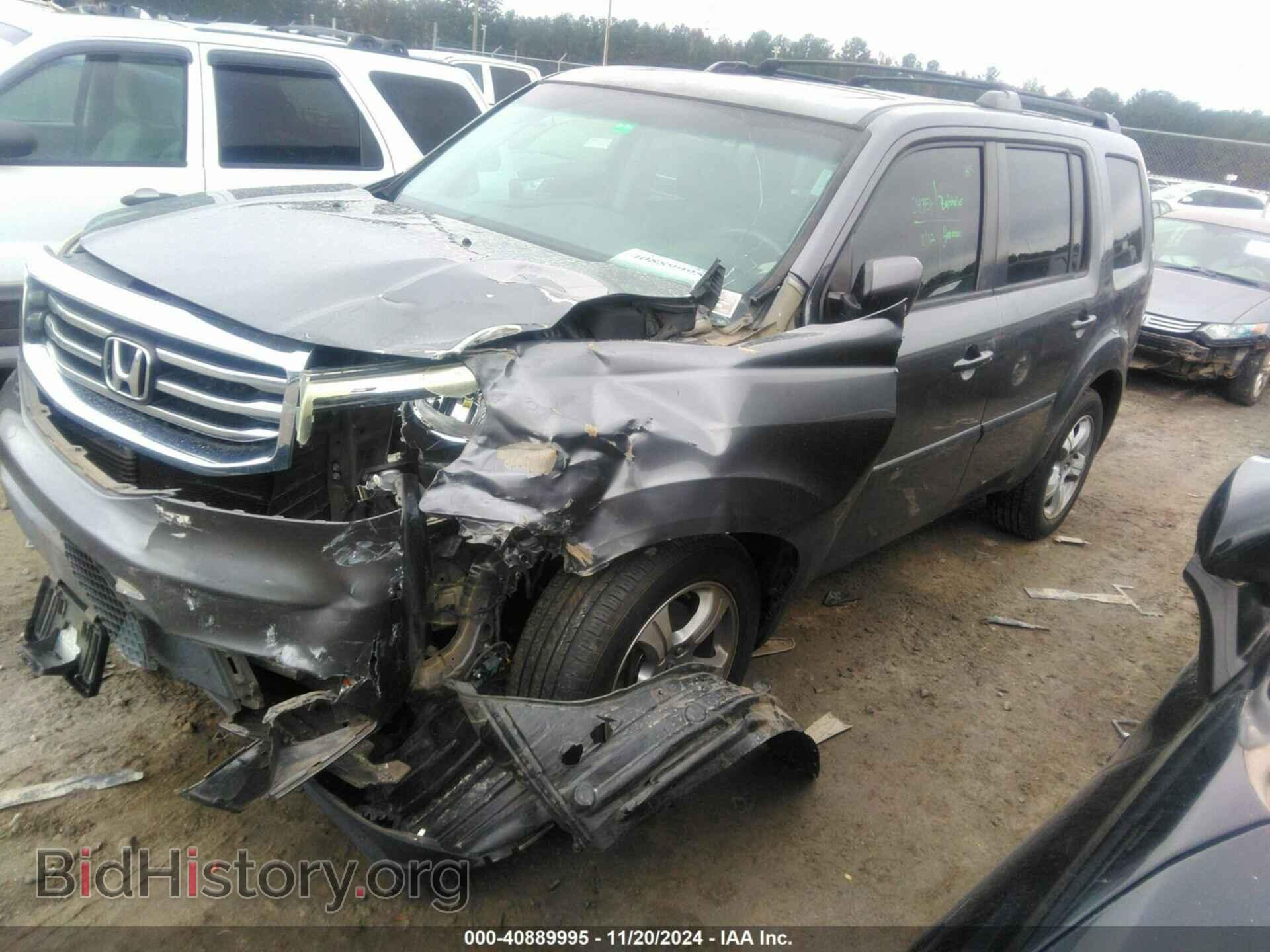 2014 HONDA PILOT - VIN: 5FNYF4H5XEB023030 - Фото 2