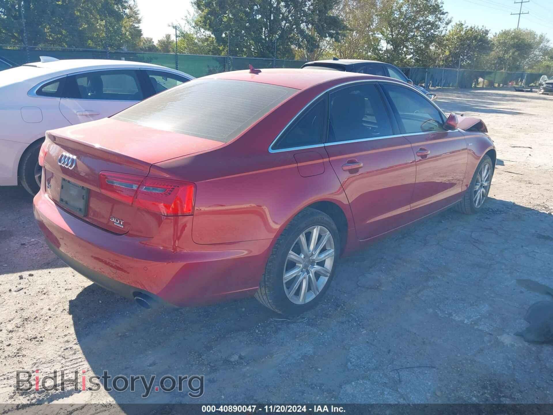2014 AUDI A6 - VIN: WAUFGAFC2EN030184 - Фото 4