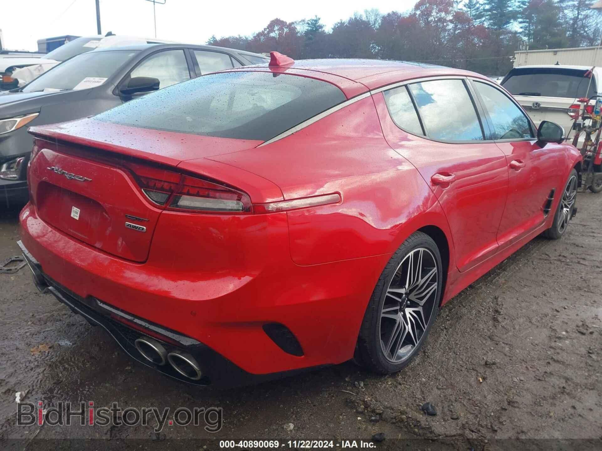 2022 KIA STINGER - VIN: KNAE55LC5N6111896 - Фото 4