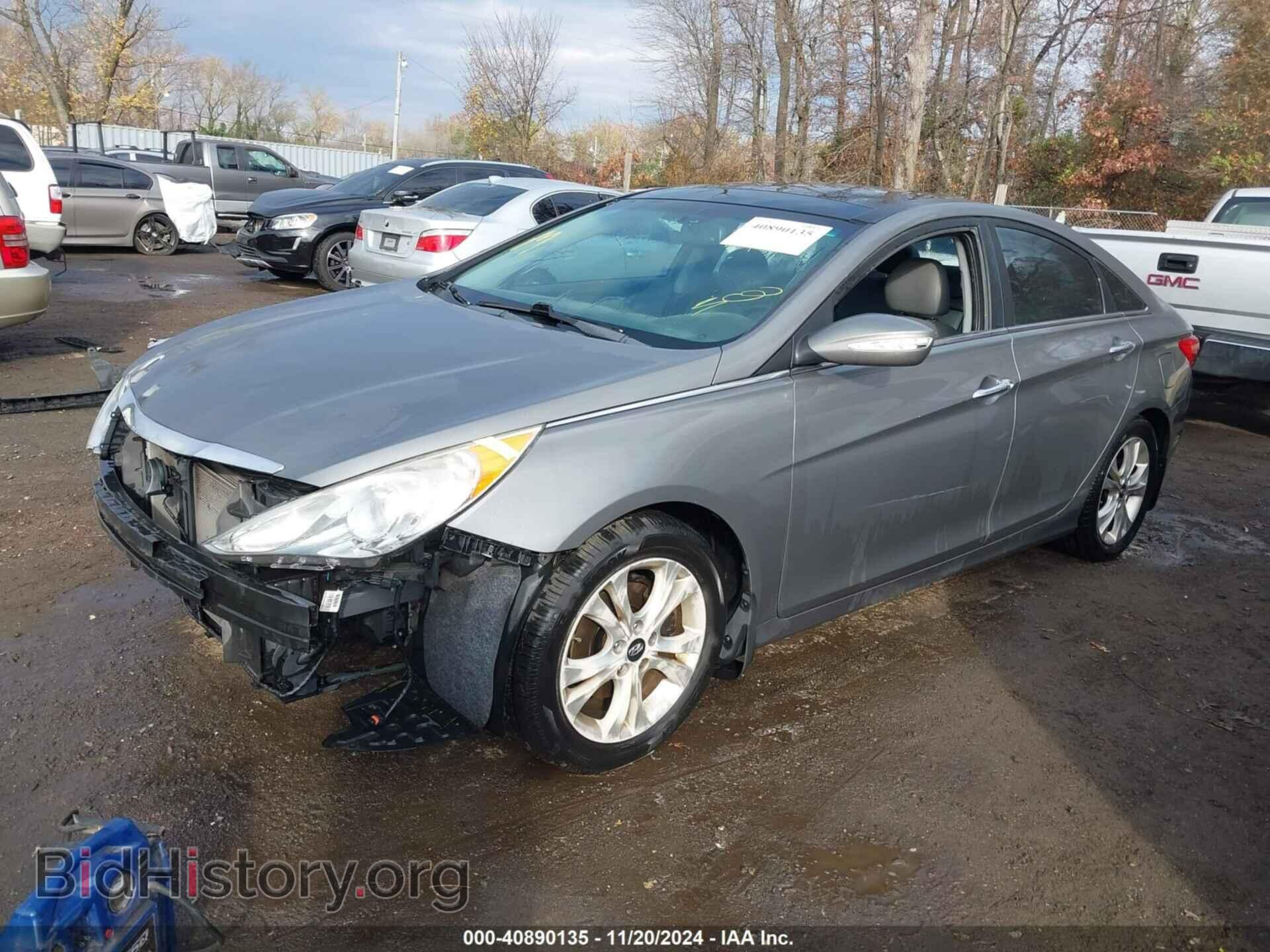 2013 HYUNDAI SONATA - VIN: 5NPEC4AC4DH637754 - Фото 2