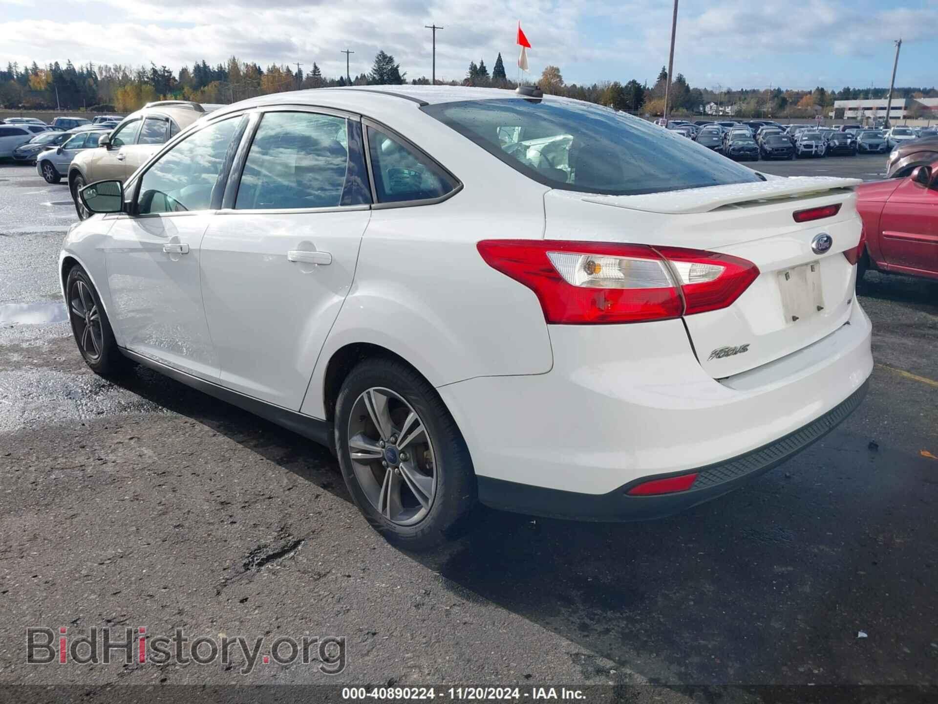 2014 FORD FOCUS - VIN: 1FADP3F28EL341942 - Фото 3