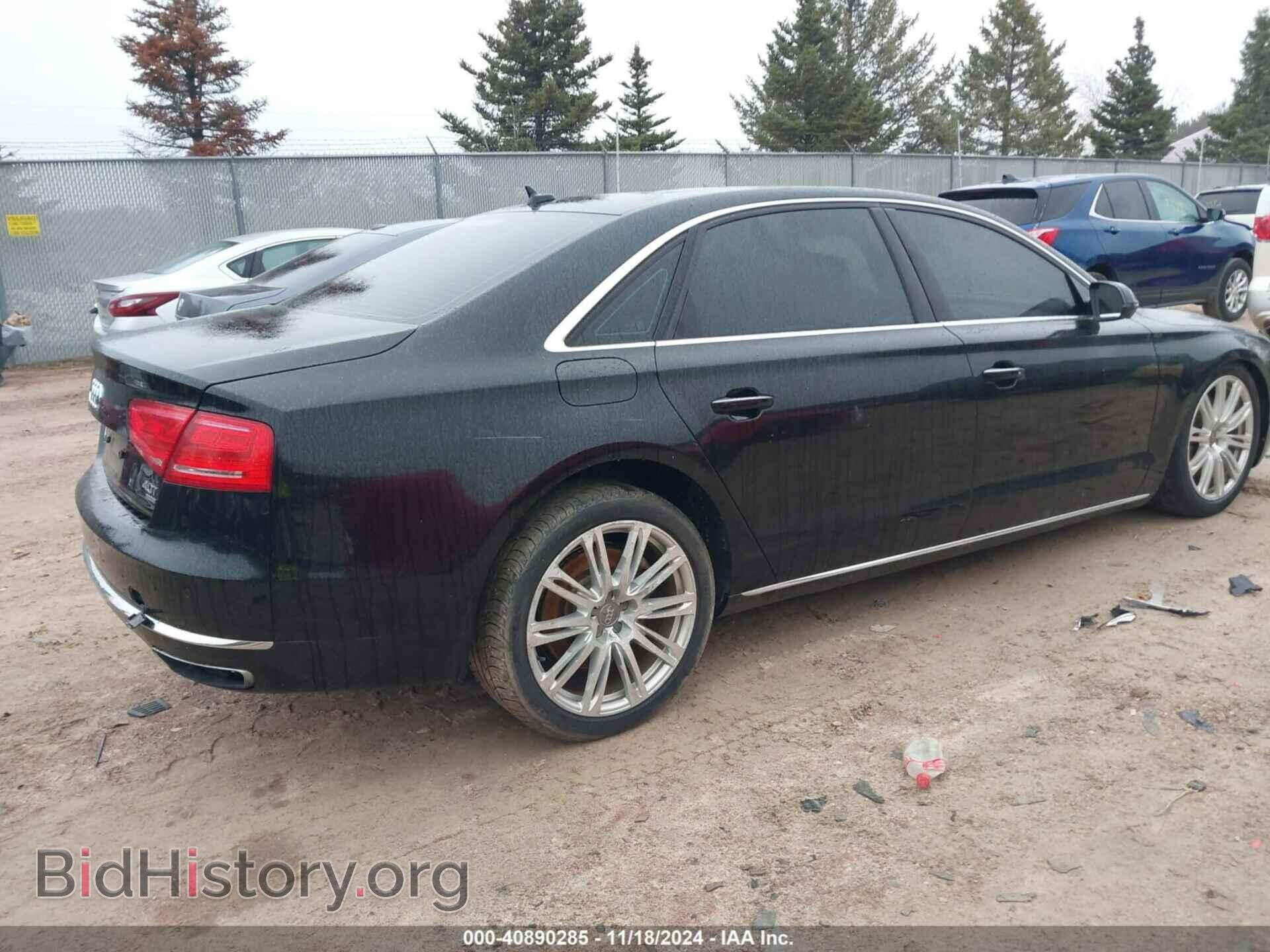 2013 AUDI A8 L - VIN: WAUR2AFD7DN007695 - Фото 4
