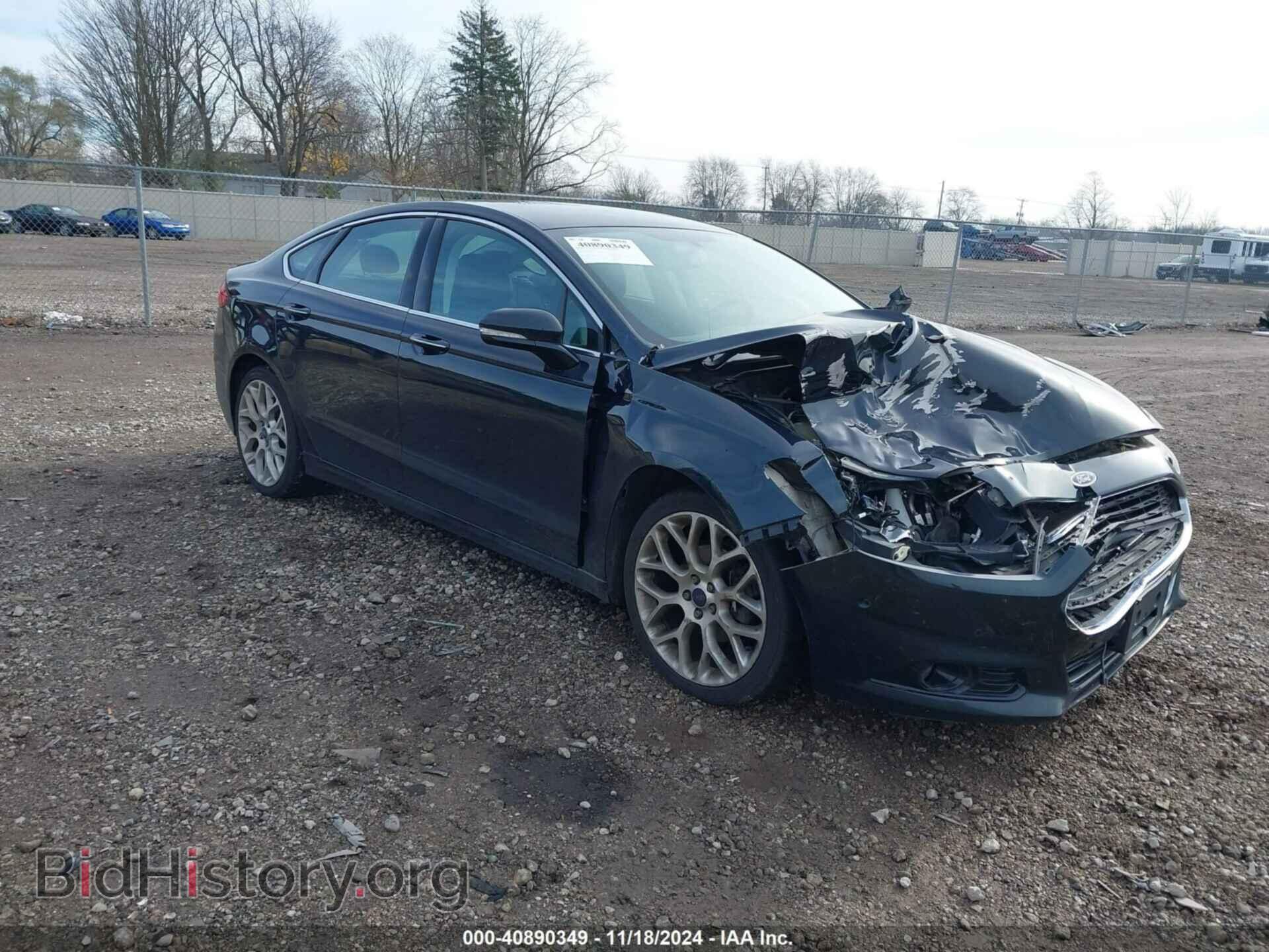 Photo 3FA6P0K94ER304723 - FORD FUSION 2014