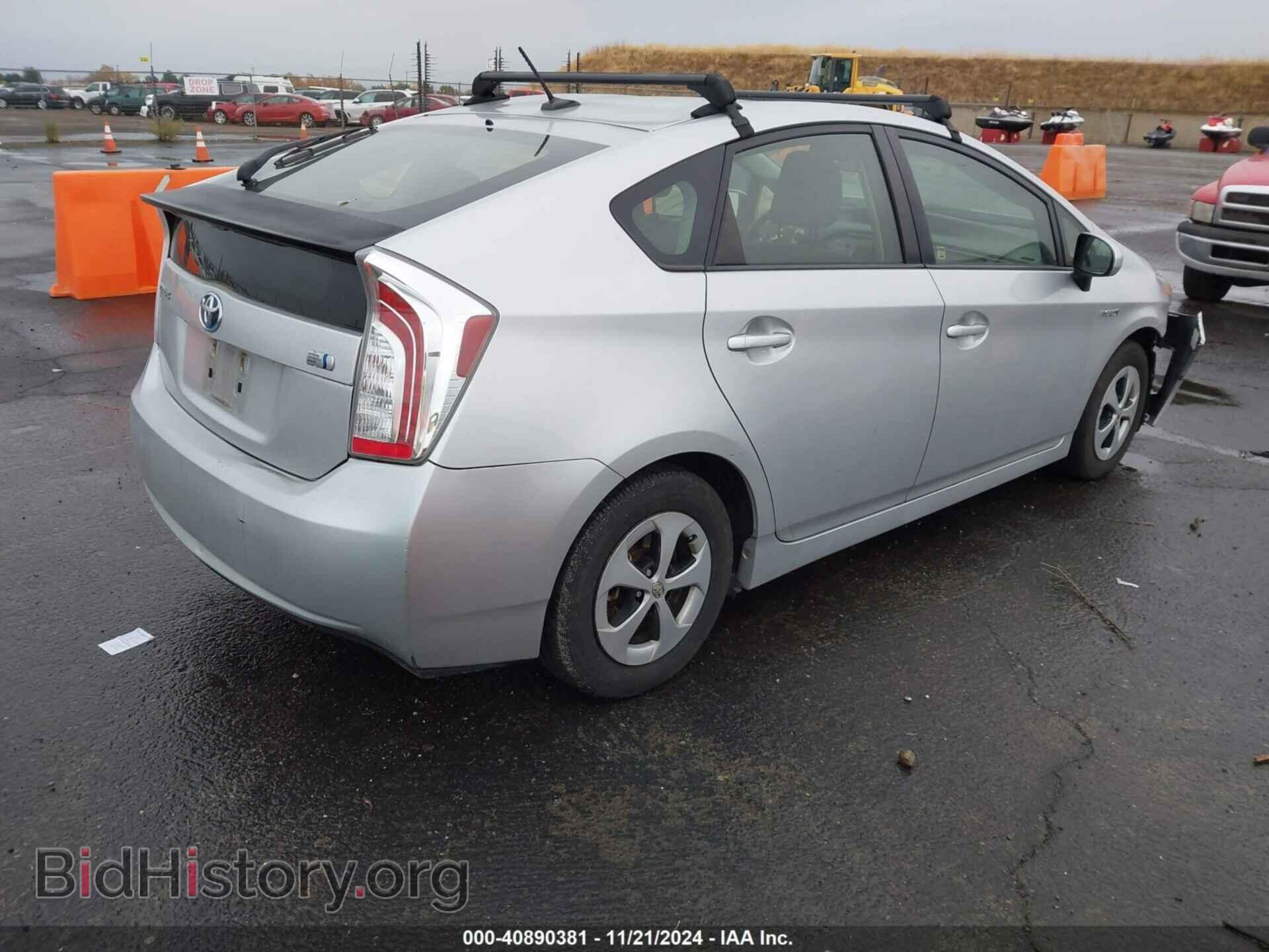 2013 TOYOTA PRIUS - VIN: JTDKN3DU2D5672000 - Фото 4