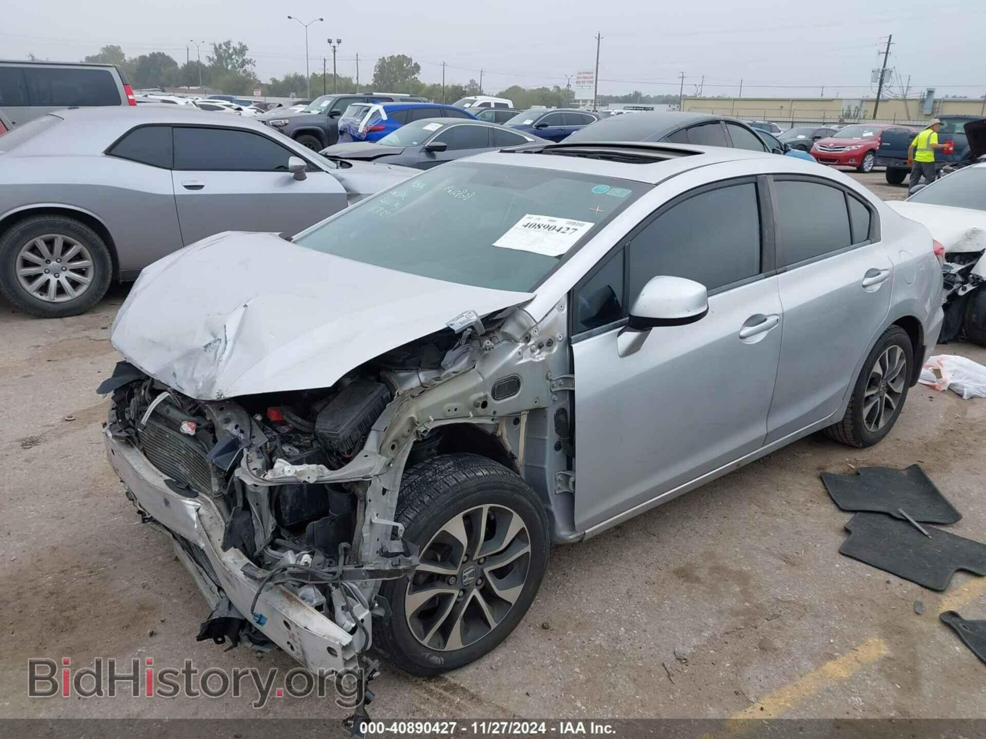 2013 HONDA CIVIC - VIN: 19XFB2F88DE037033 - Фото 2