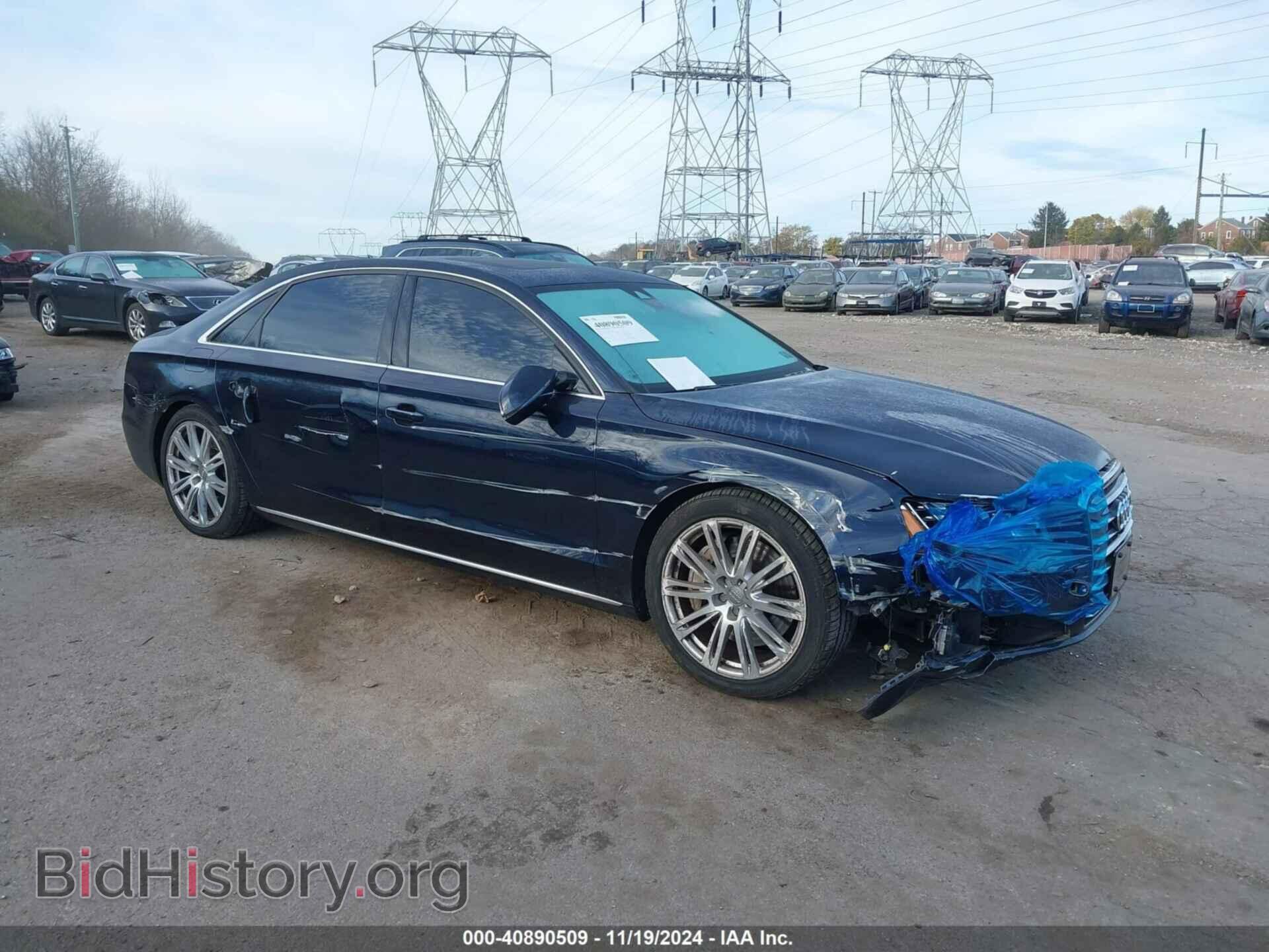 Photo WAUR2AFDXEN002492 - AUDI A8 L 2014