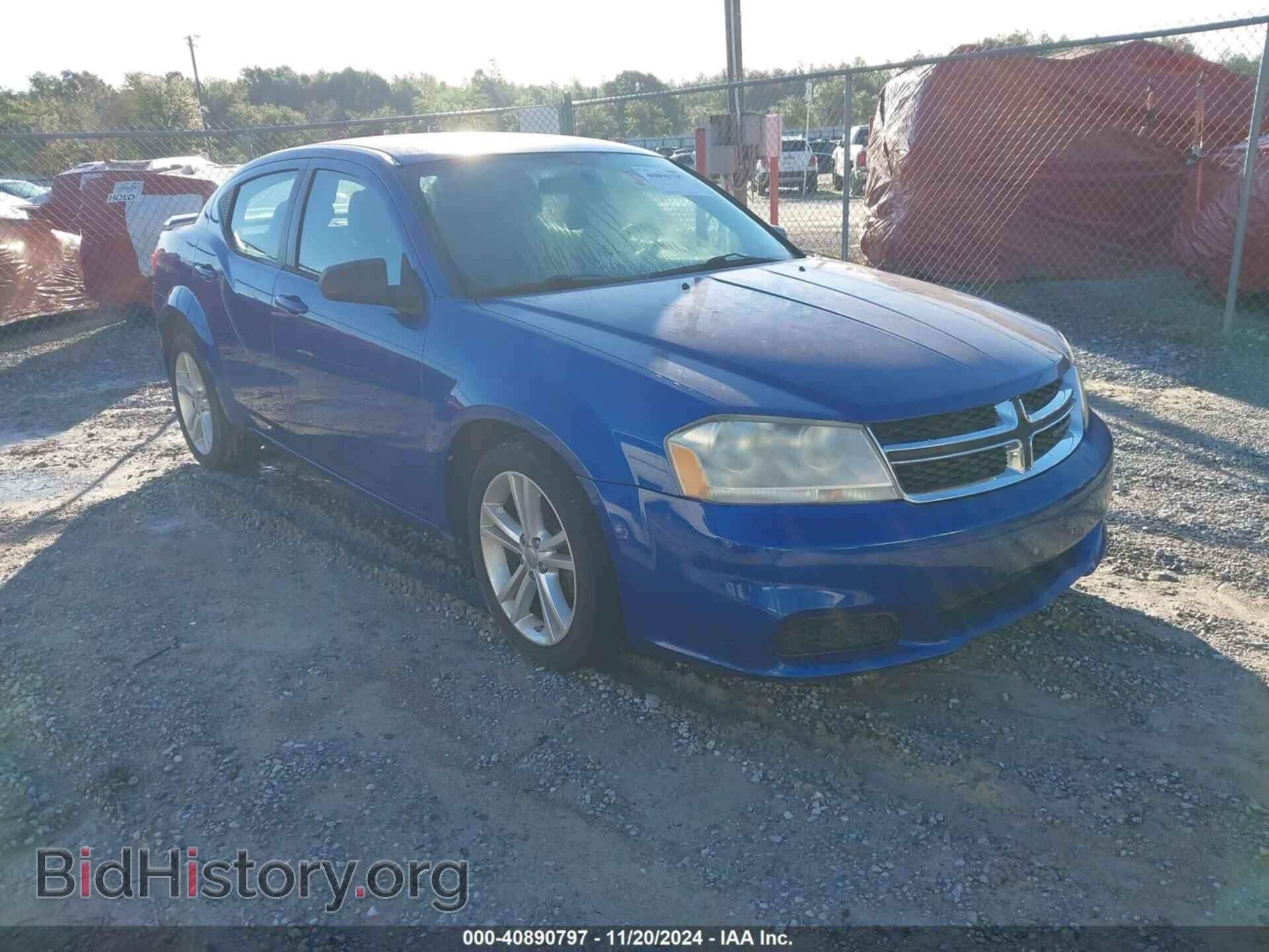 Photo 1C3CDZAG4CN329880 - DODGE AVENGER 2012