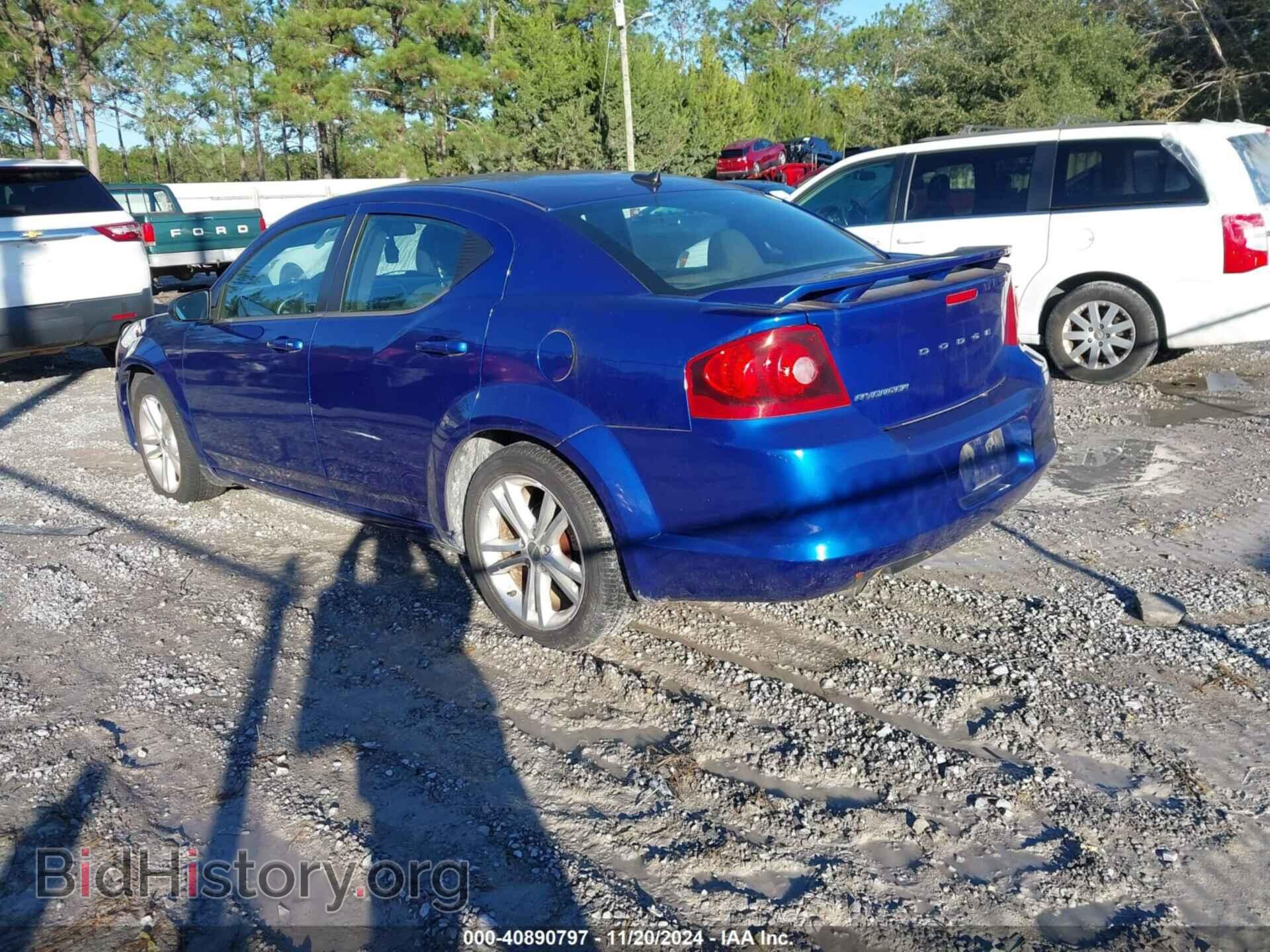 2012 DODGE AVENGER - VIN: 1C3CDZAG4CN329880 - Фото 3
