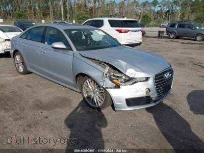 2016 Audi A6 2.0T Premium, серый — VIN WAUCFAFC5GN169203, IAAI