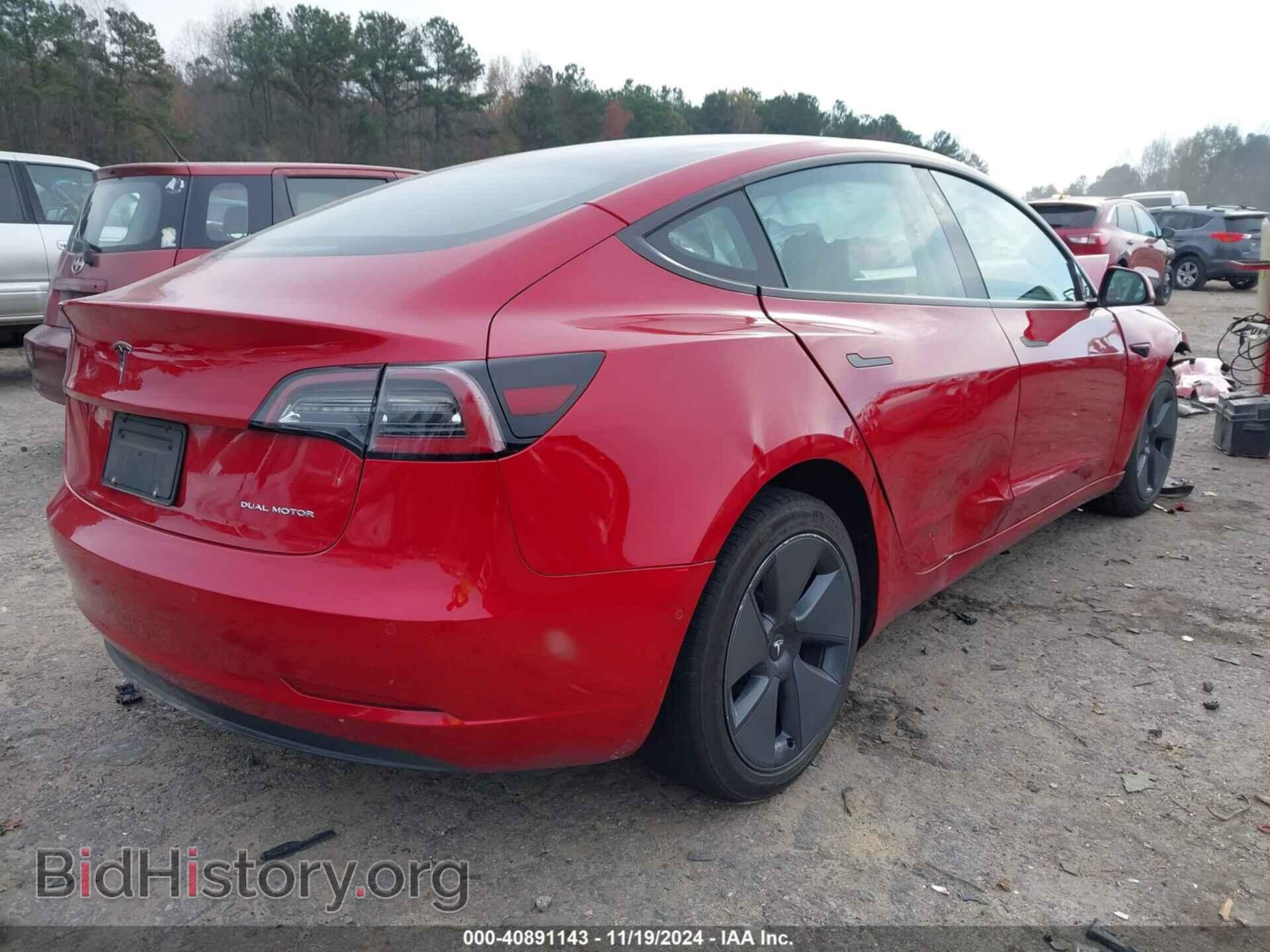 2022 TESLA MODEL 3 - VIN: 5YJ3E1EB9NF227274 - Фото 4