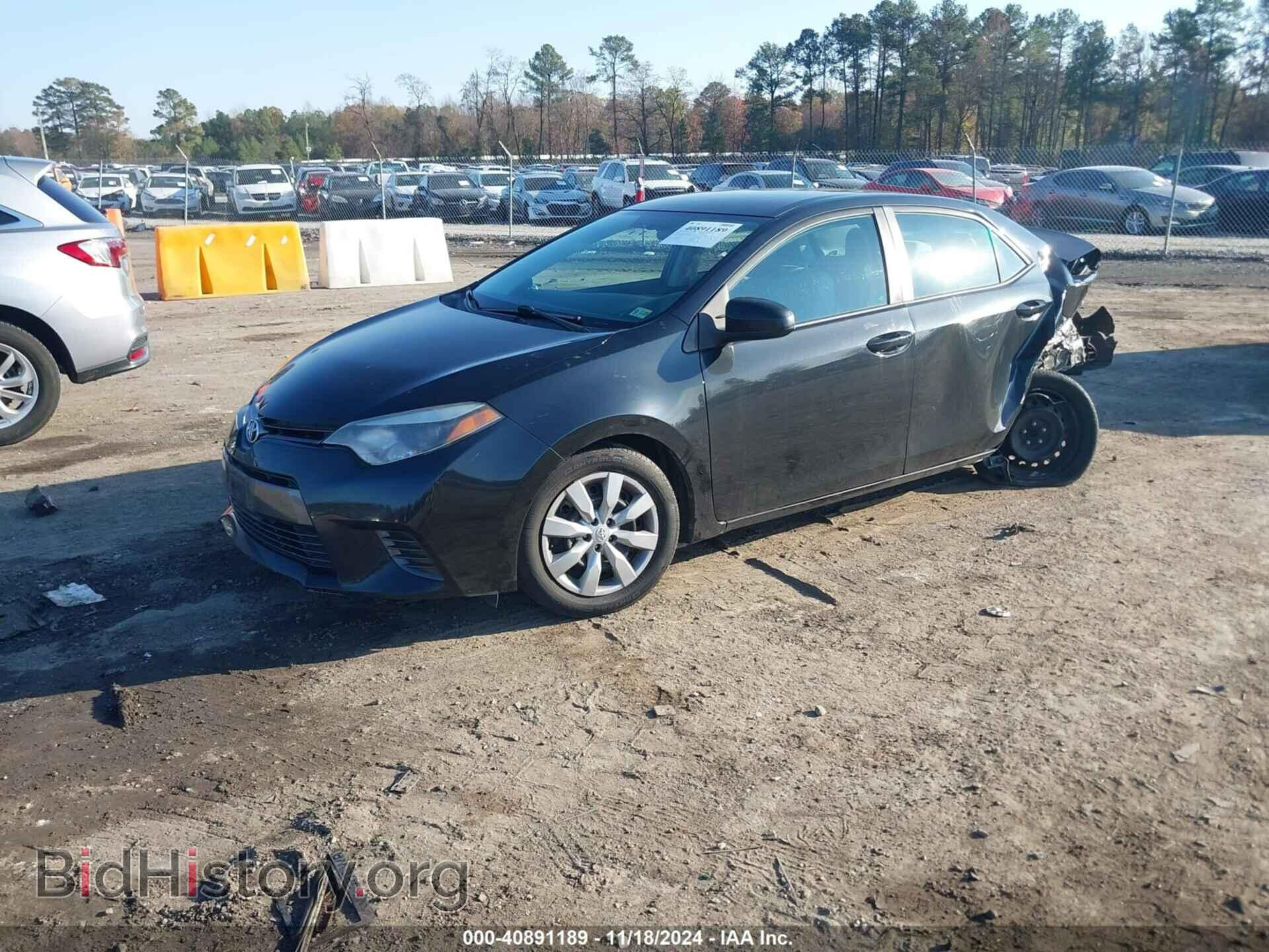 2016 TOYOTA COROLLA - VIN: 2T1BURHEXGC608853 - Фото 2