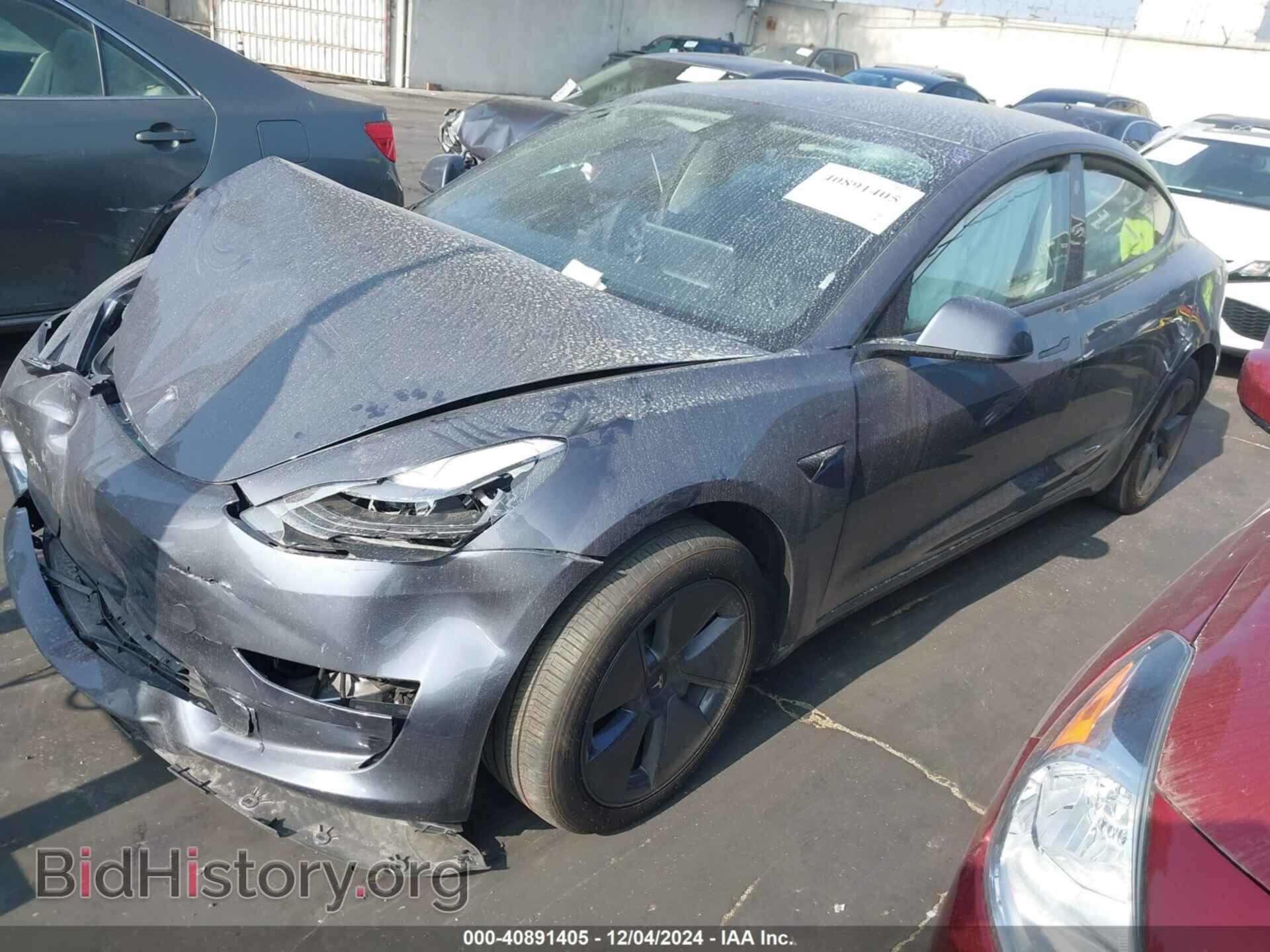 2023 TESLA MODEL 3 - VIN: 5YJ3E1EA6PF704561 - Фото 2