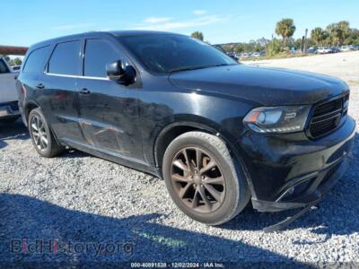 2017 Dodge DURANGO GT RWD, черный — VIN 1C4RDHDGXHC869524, IAAI