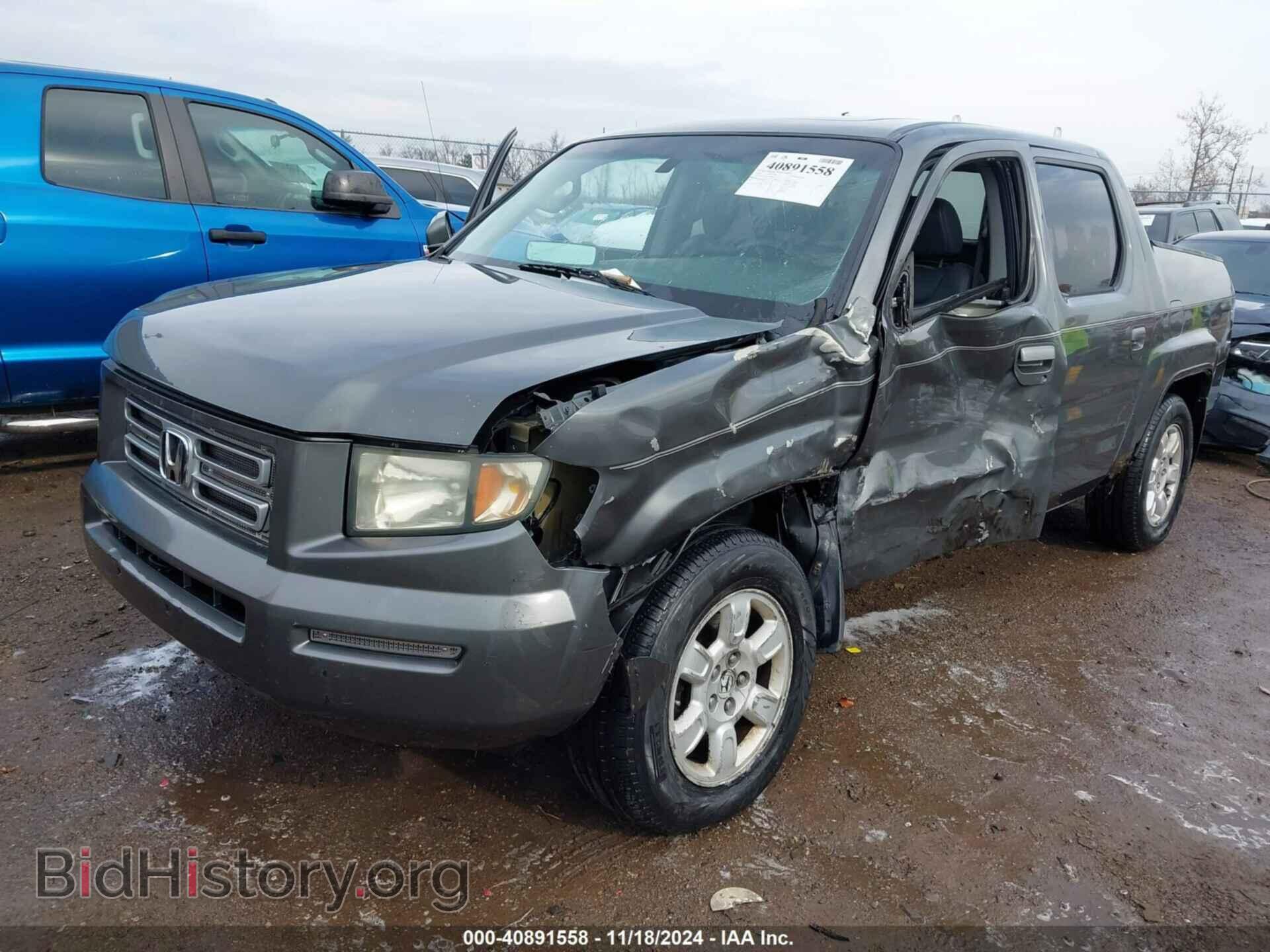 2007 HONDA RIDGELINE - VIN: 2HJYK16577H000021 - Фото 2