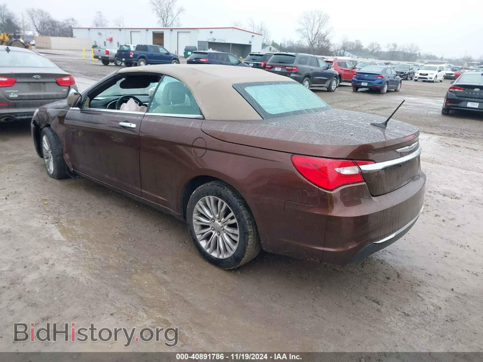 2012 CHRYSLER 200 - VIN: 1C3BCBFG2CN279463 - Фото 3