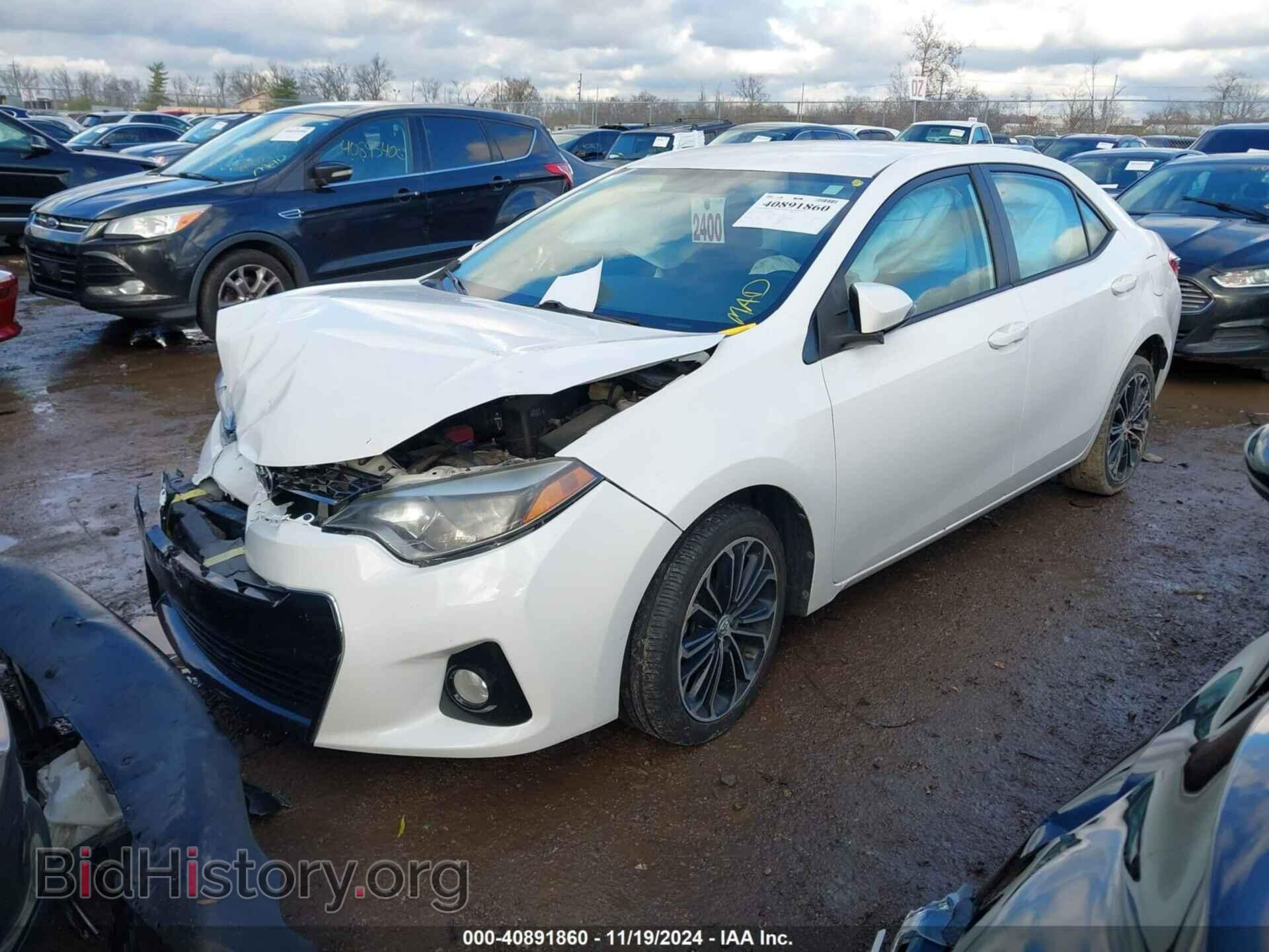 2015 TOYOTA COROLLA - VIN: 2T1BURHE4FC459001 - Фото 2
