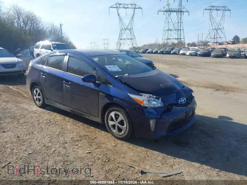 2014 Toyota PRIUS Two (VIN JTDKN3DU4E1788694) — фото 1 из 16, IAAI, повреждение: передняя часть
