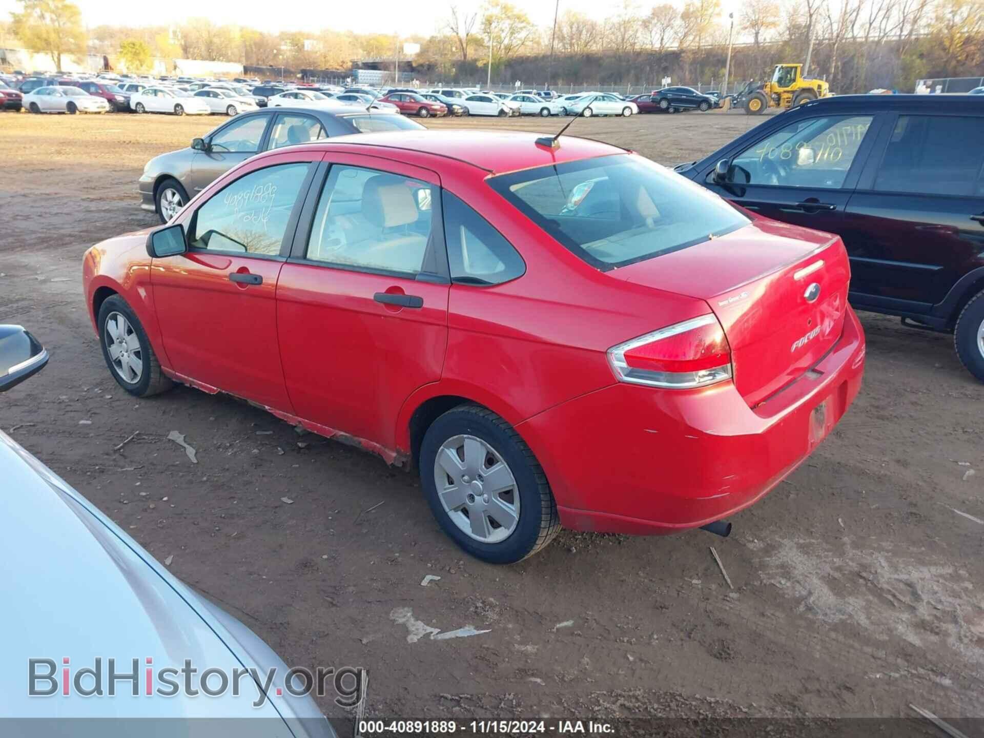 2008 FORD FOCUS - VIN: 1FAHP34N98W194838 - Фото 3