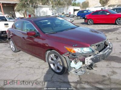 2015 Acura ILX 2.0L, бордовый — VIN 19VDE1F77FE007419, IAAI